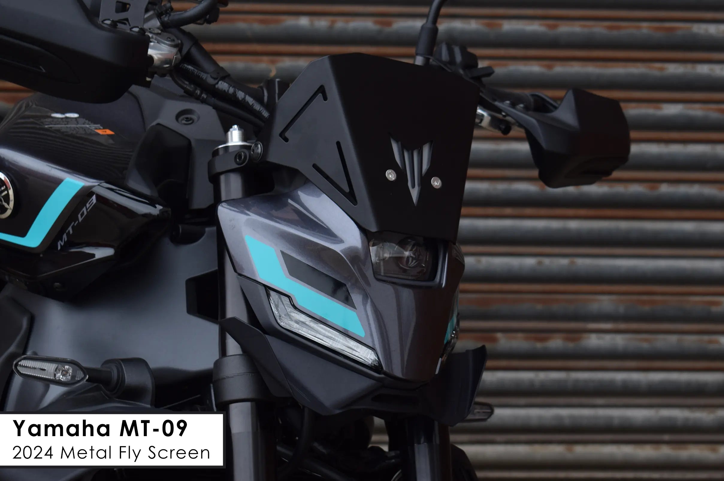 The-2024-Yamaha-MT-09-Gets-A-Metal-Fly-Screen -  Pyramid Motorcycle Accessories