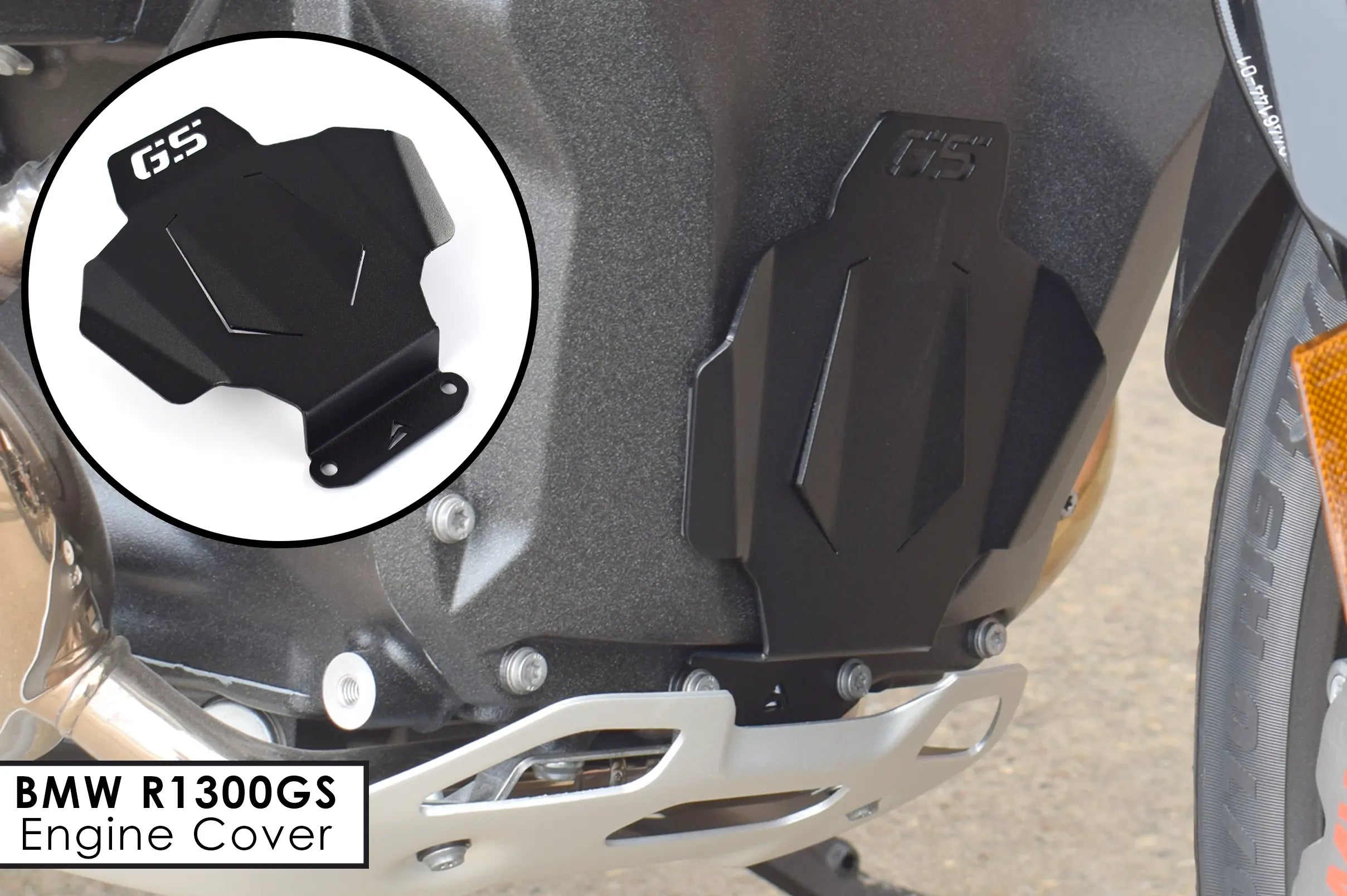 The-BMW-R1300GS-Engine-Cover - Pyramid Motorcycle Accessories