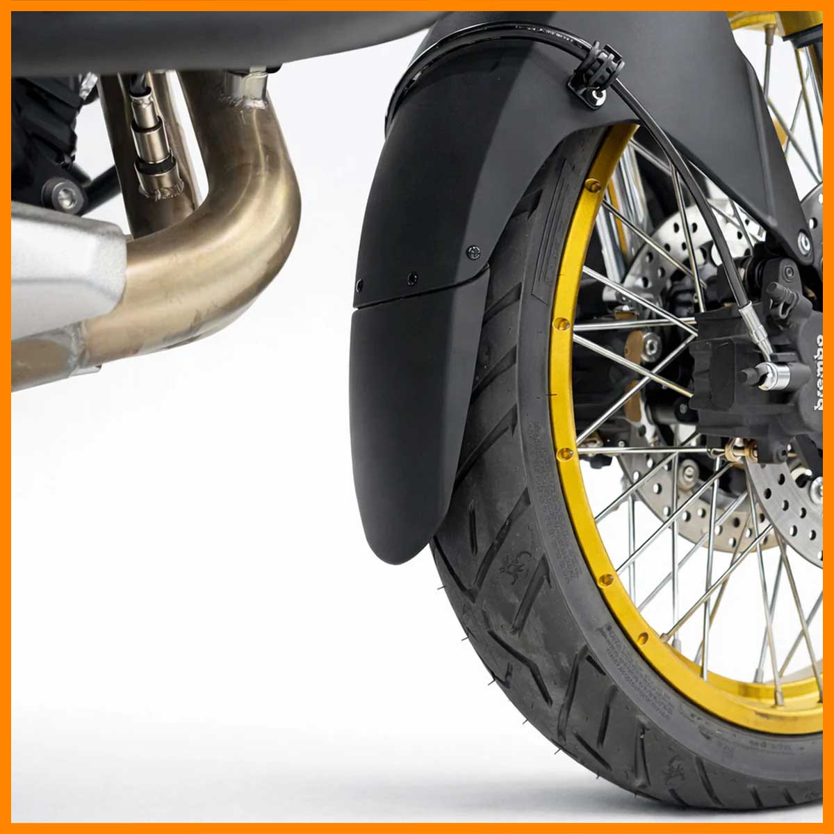 The Original Extenda Fenda – Why a Front Mudguard Extension Keeps Your Bike Cleaner