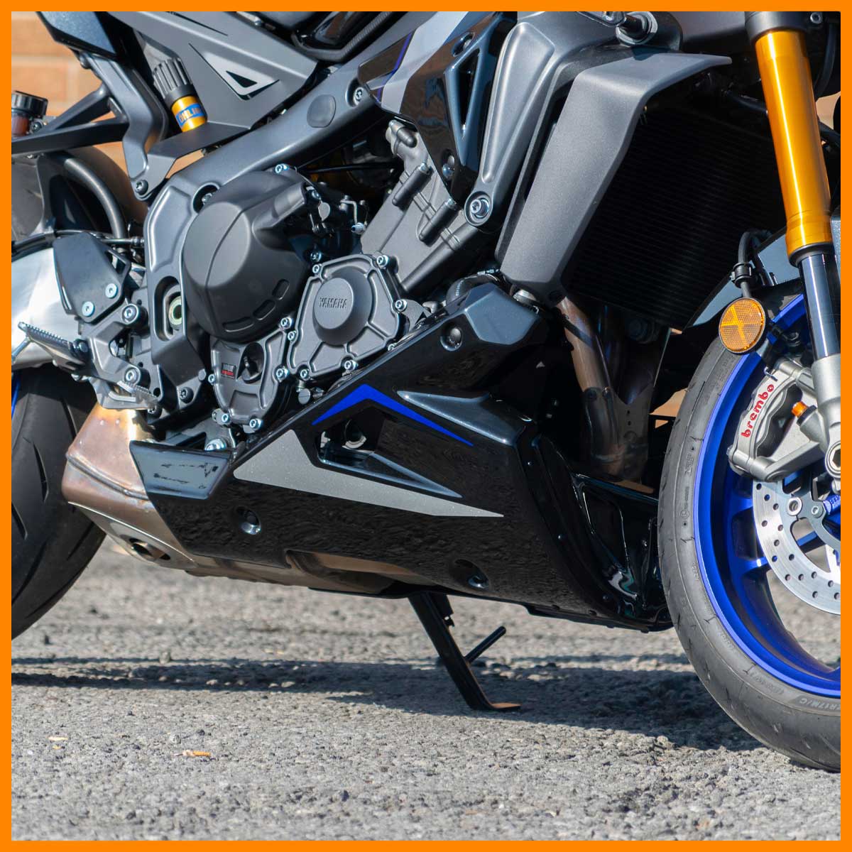 Pyramid Belly Pan For The Yamaha MT-09 Gen 3 & 4