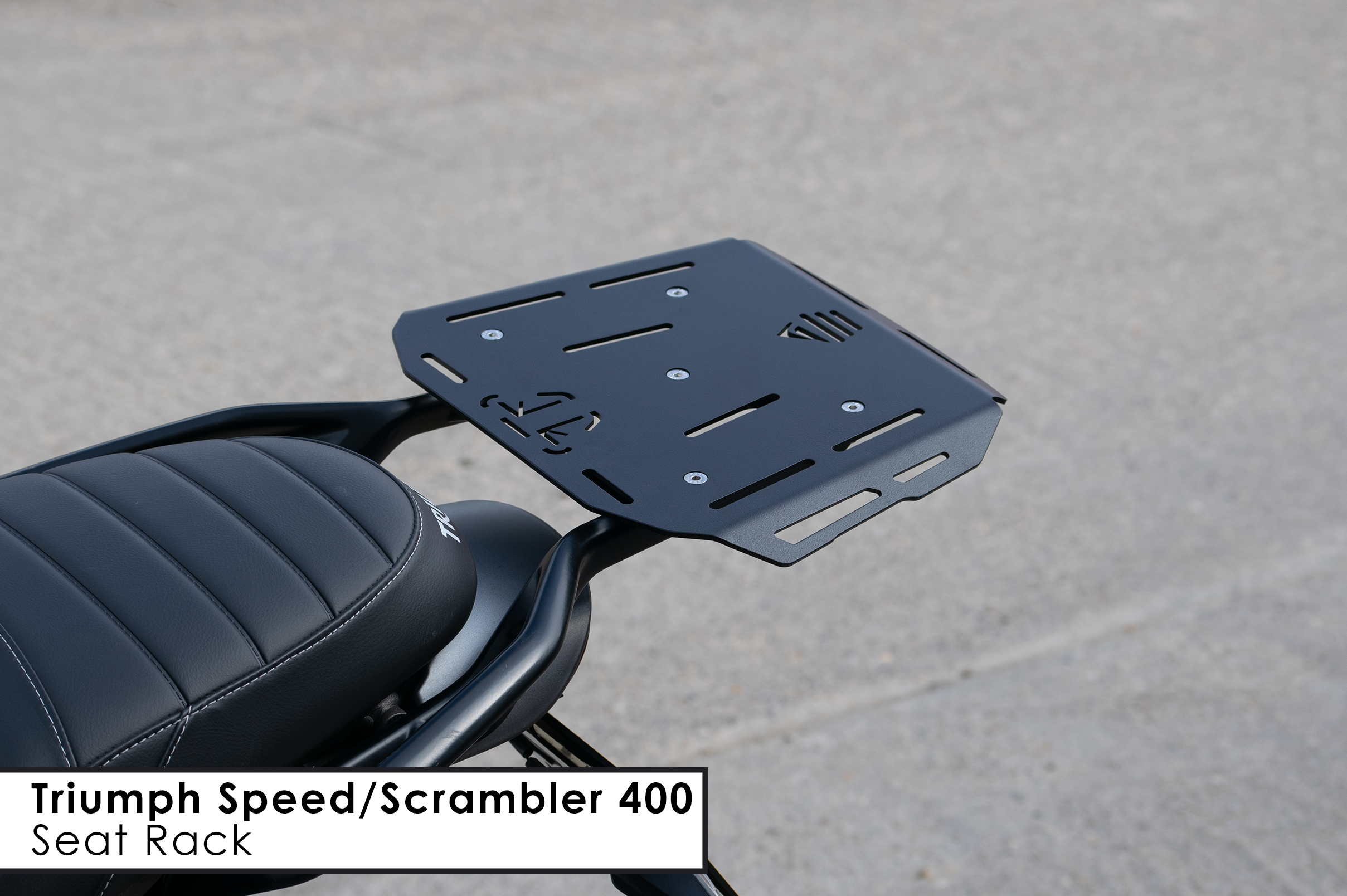 Larger Seat Rack For The Triumph Speed/Scrambler 400!