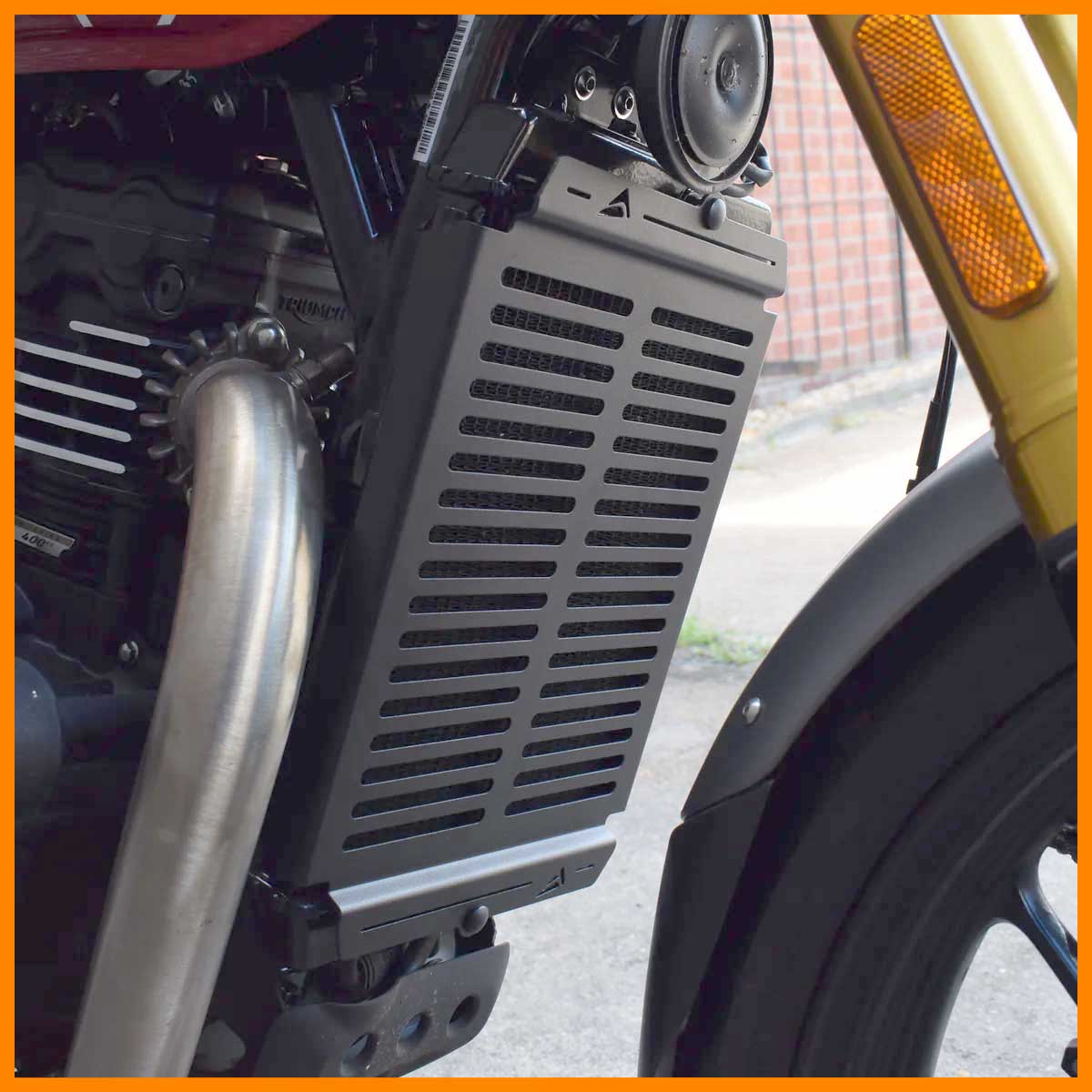 Radiator Guard For The Triumph Speed & Scrambler 400!