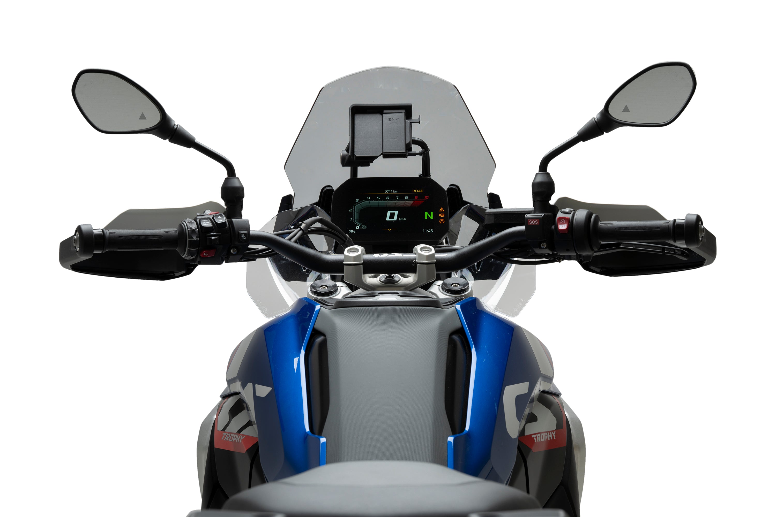 Puig Touring Screen 2 | Light Smoke | BMW R 1300 GS/GSA with Radar & Enduro Pack 2023>Current - Pyramid Motorcycle Accessories