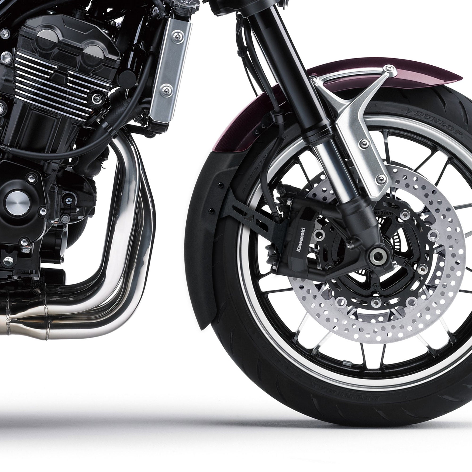 Pyramid Extenda Fenda EXTRA | Matte Black | Kawasaki Z900RS 2018>Current - Pyramid Motorcycle Accessories