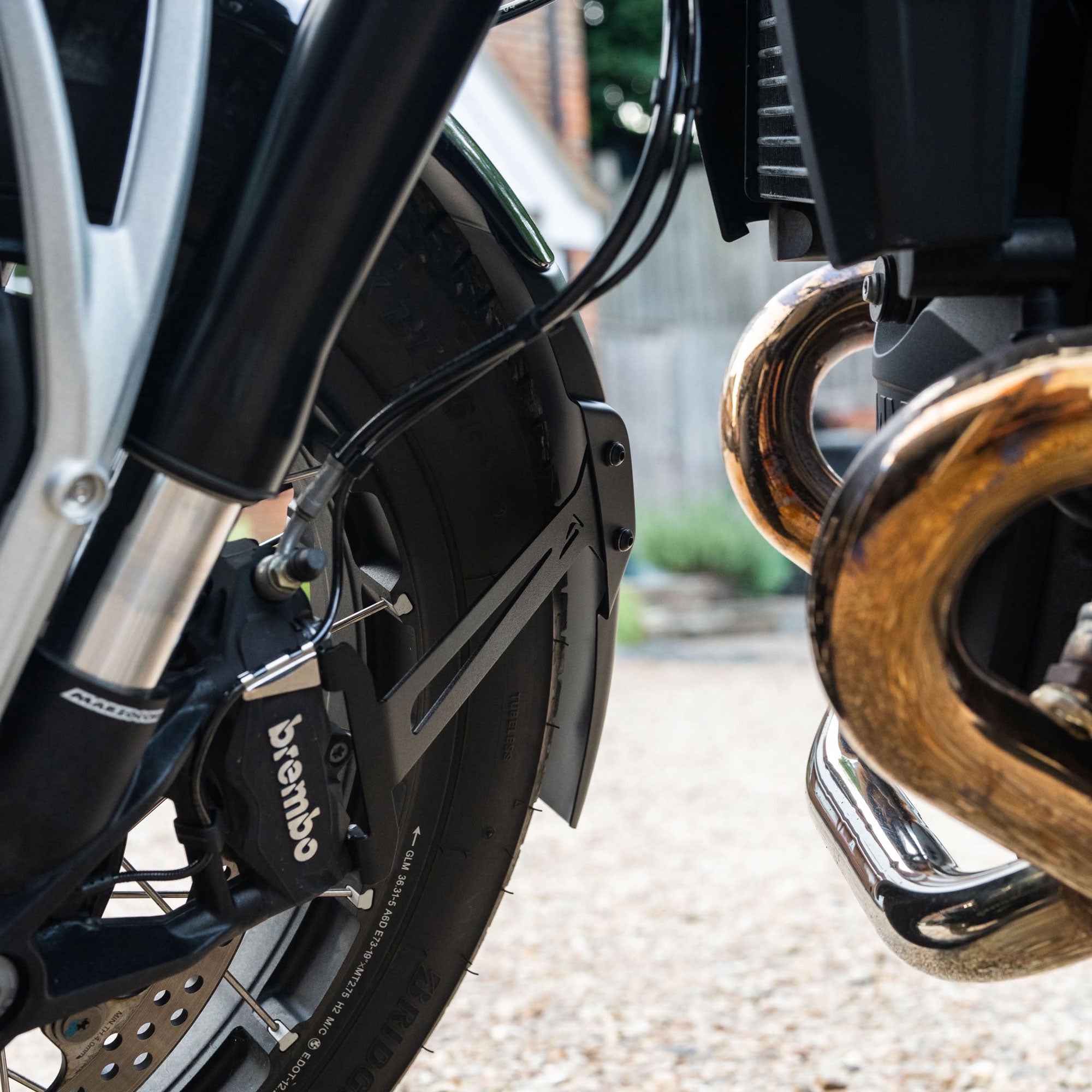 Pyramid Extenda Fenda EXTRA | Matte Black | BMW R12 2024>Current - Pyramid Motorcycle Accessories