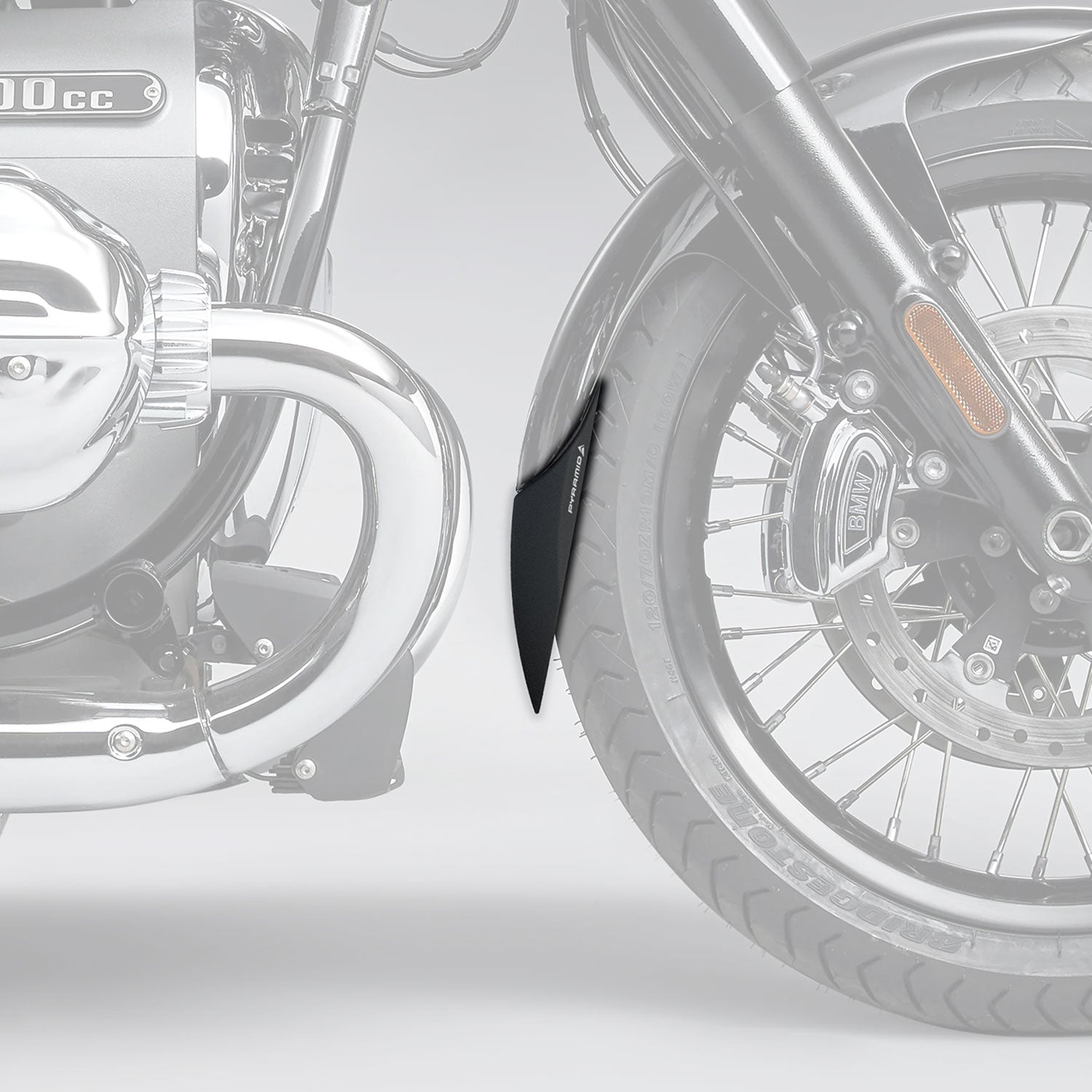 Pyramid Extenda Fenda | Matte Black | BMW R18 2020>Current - Pyramid Motorcycle Accessories