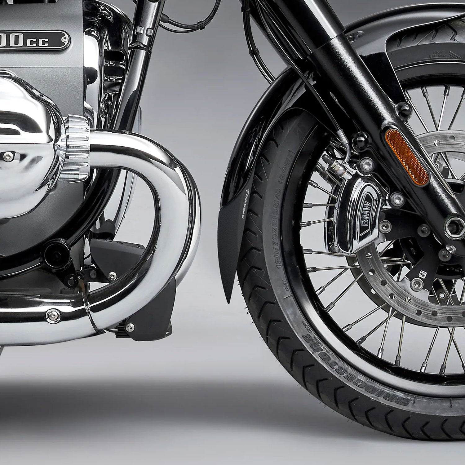 Pyramid Extenda Fenda | Matte Black | BMW R18 2020>Current - Pyramid Motorcycle Accessories
