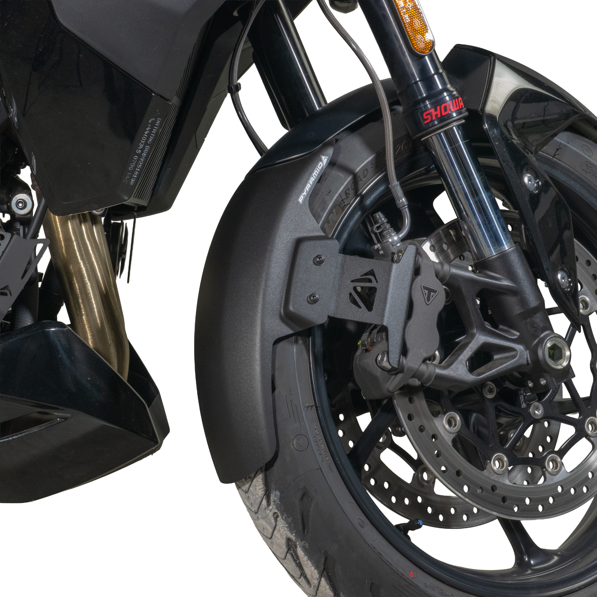 Pyramid Extenda Fenda EXTRA | Matte Black | Triumph Tiger Sport 800 2025>Current - Pyramid Motorcycle Accessories