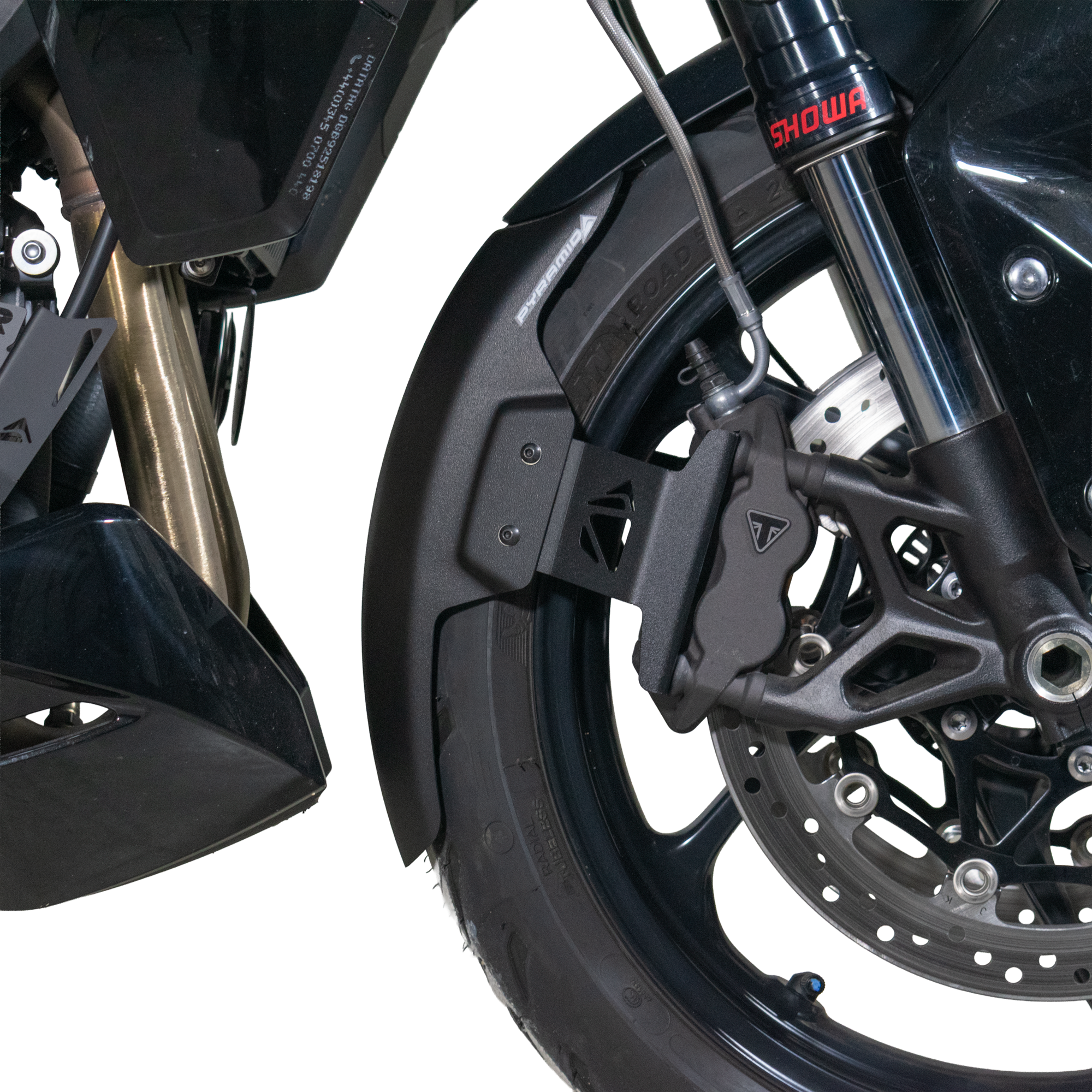 Pyramid Extenda Fenda EXTRA | Matte Black | Triumph Tiger Sport 800 2025>Current - Pyramid Motorcycle Accessories