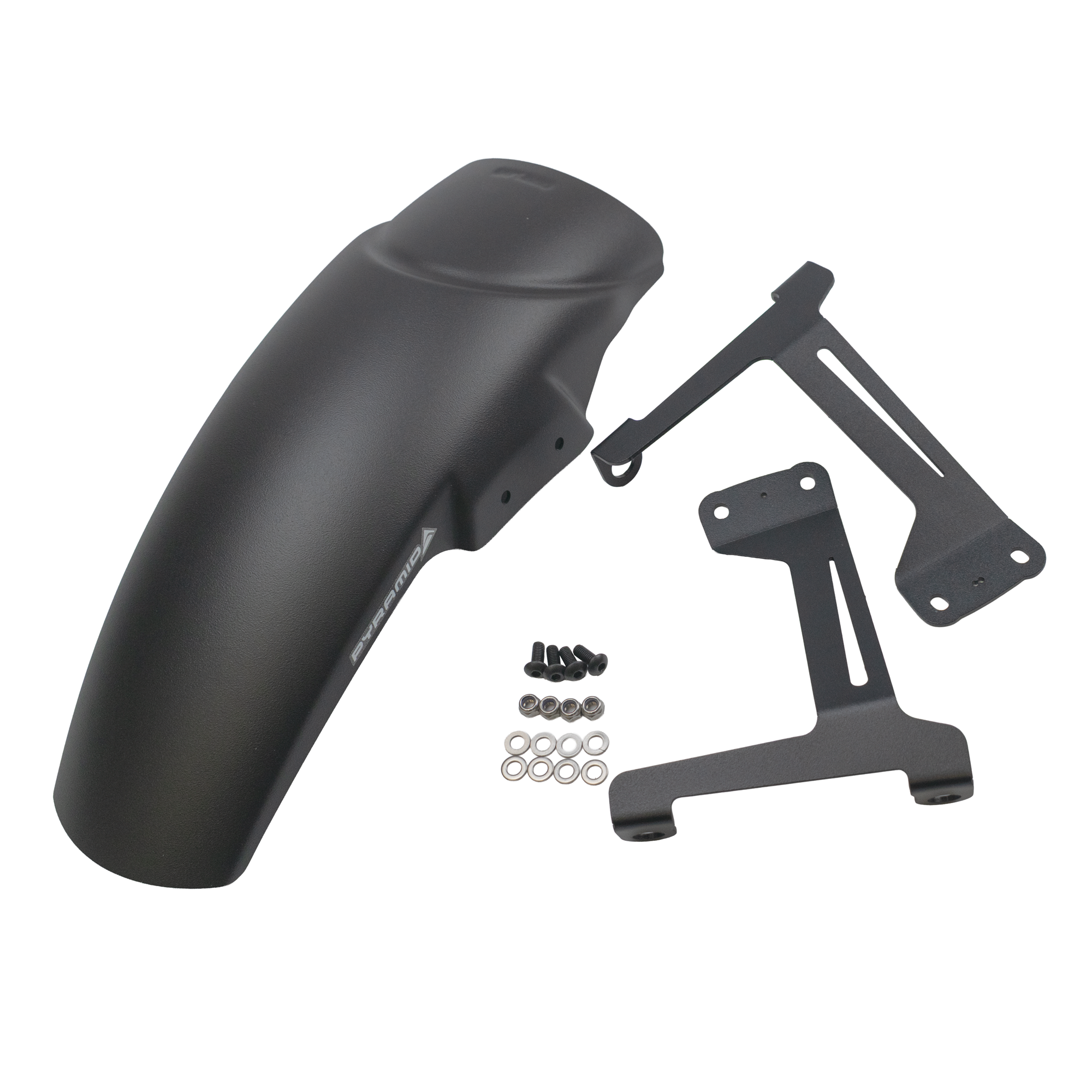 Pyramid Extenda Fenda EXTRA | Matte Black | Moto Guzzi V7 Sport 2025> - Pyramid Motorcycle Accessories