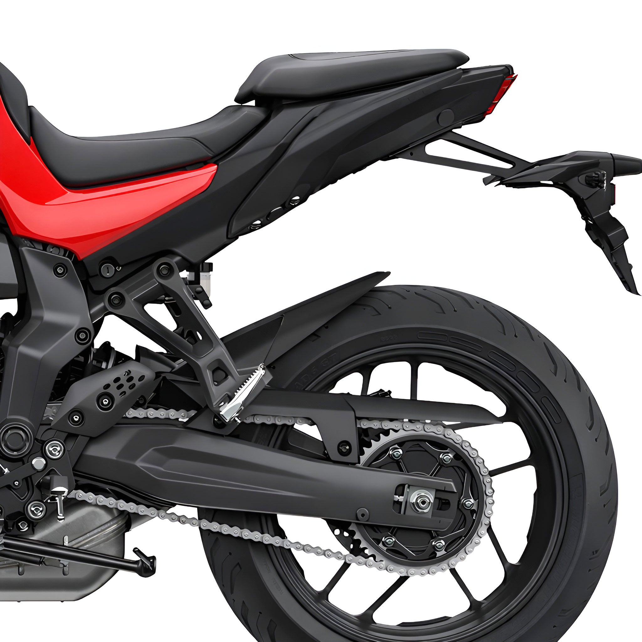 Pyramid Hugger Extension | Matte Black | Yamaha Tracer 7 (GT) 2025>Current - Pyramid Motorcycle Accessories