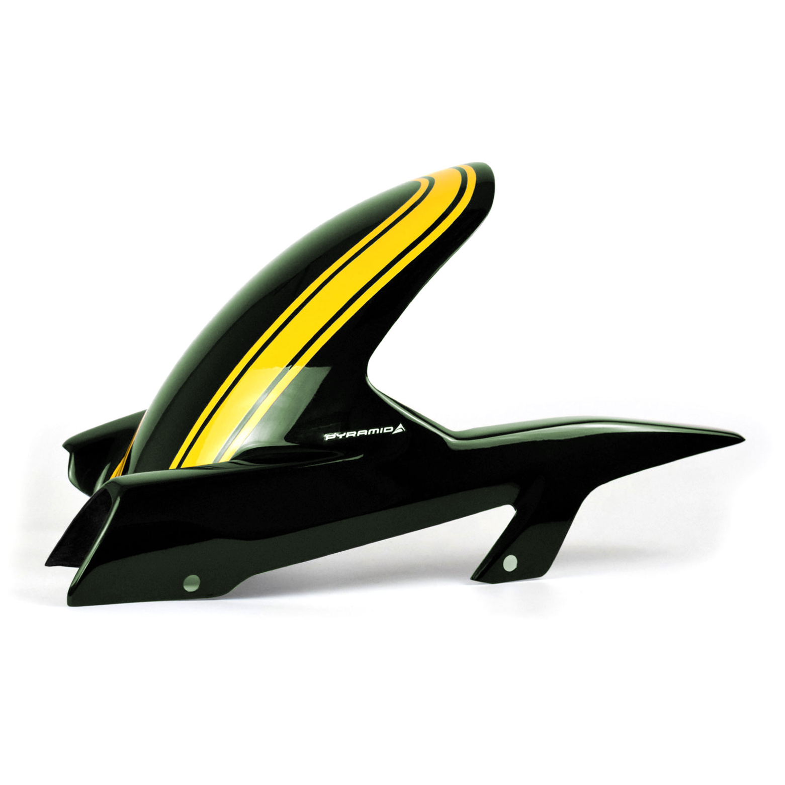 Pyramid Hugger | Candy Green/Metallic Yellow | Kawasaki Z 900 RS 2024>Current - Pyramid Motorcycle Accessories