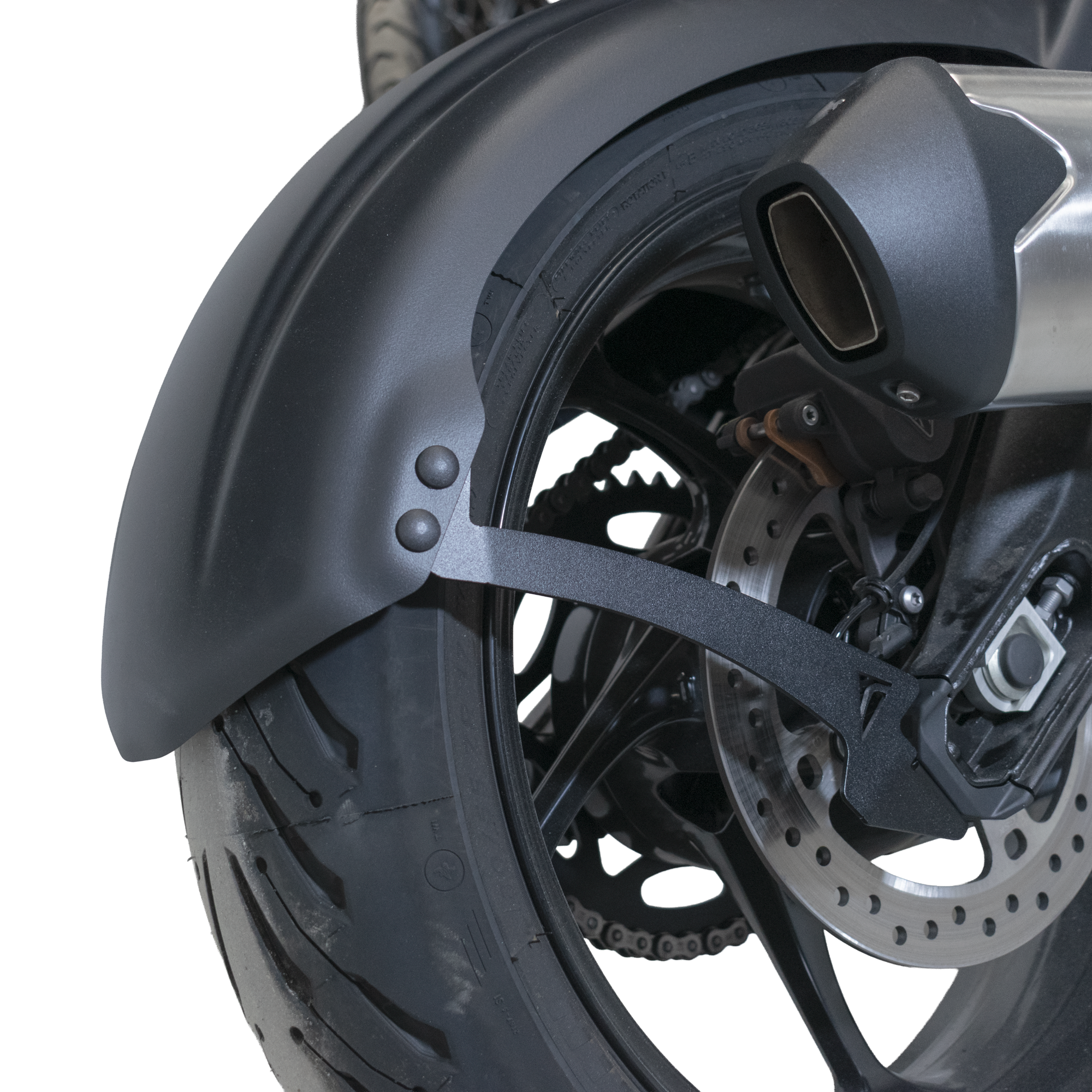 Pyramid Hugger | Matte Black | Triumph Tiger Sport 800 2025>Current - Pyramid Motorcycle Accessories
