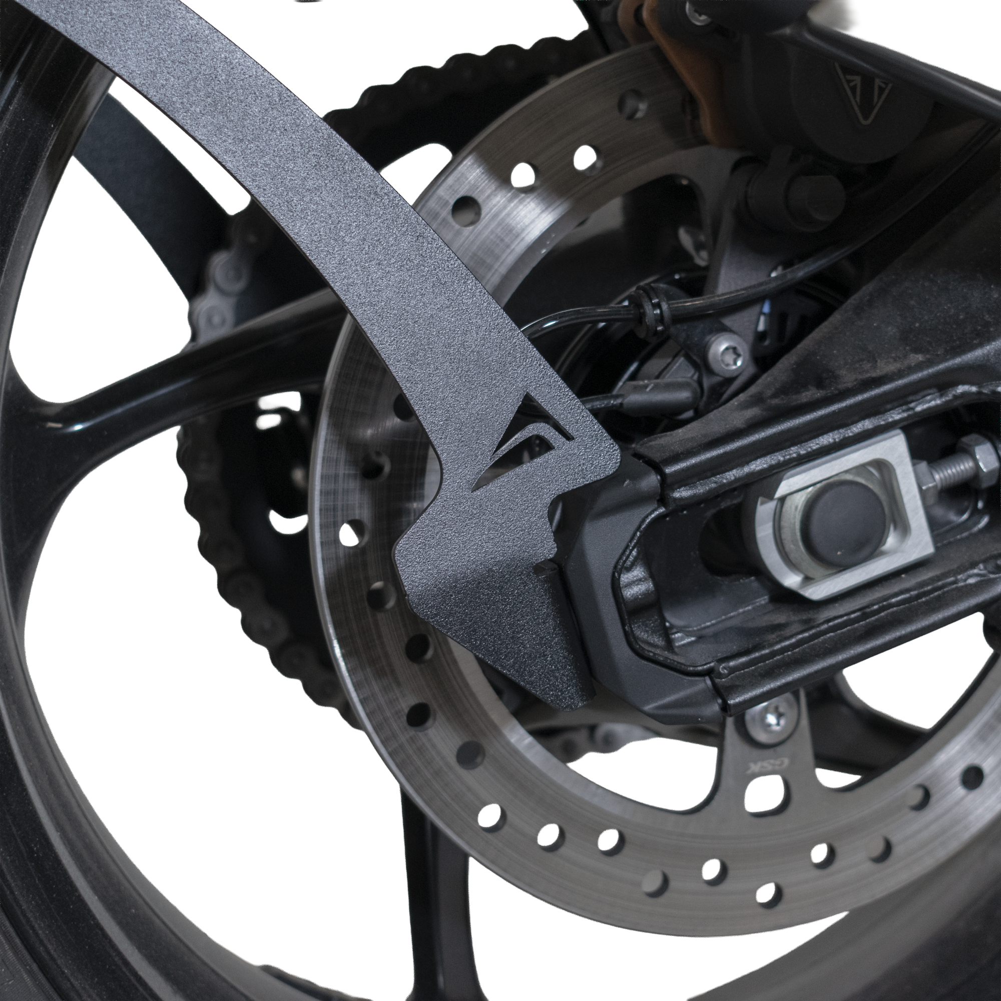 Pyramid Hugger | Matte Black | Triumph Tiger Sport 800 2025>Current - Pyramid Motorcycle Accessories