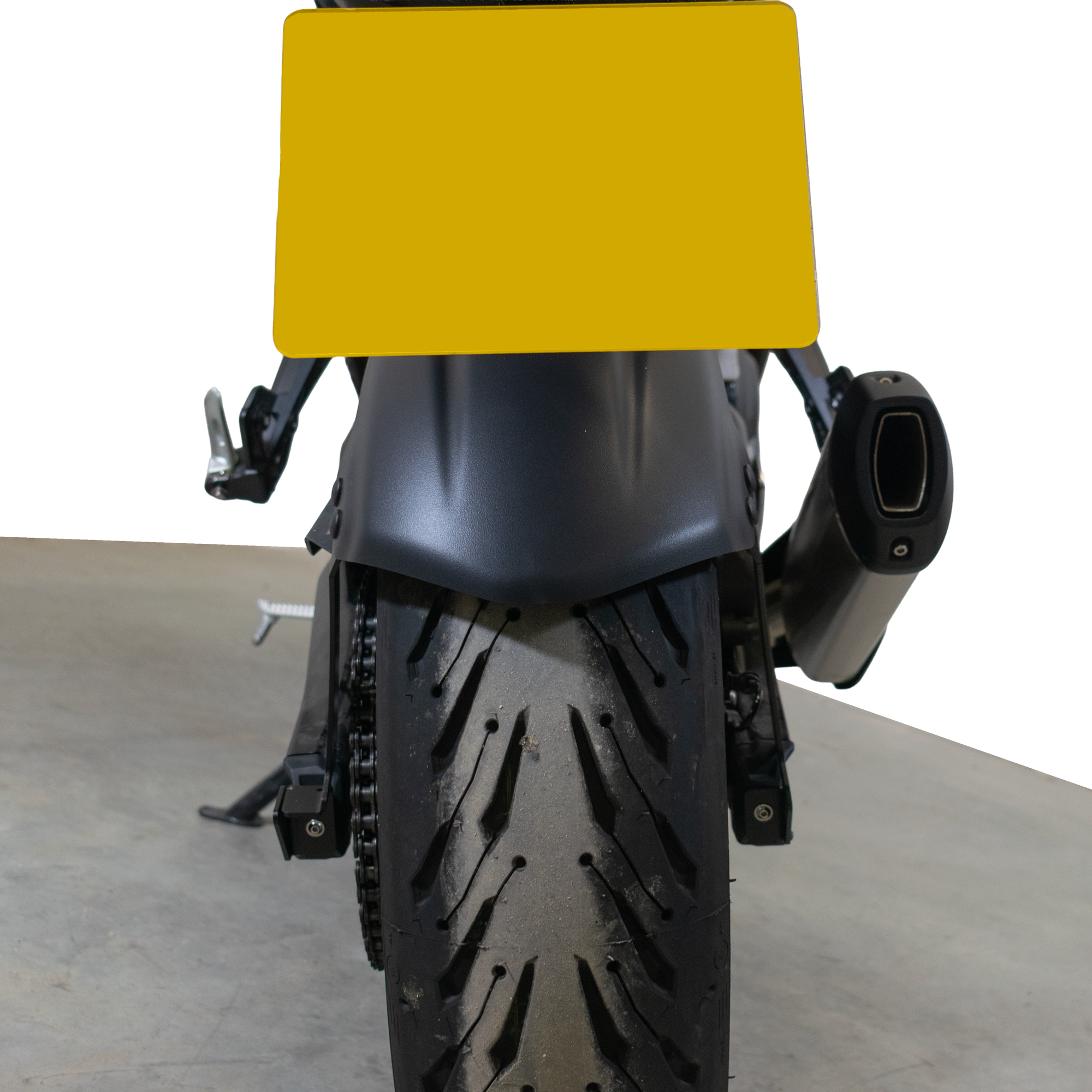 Pyramid Hugger | Matte Black | Triumph Tiger Sport 800 2025>Current - Pyramid Motorcycle Accessories