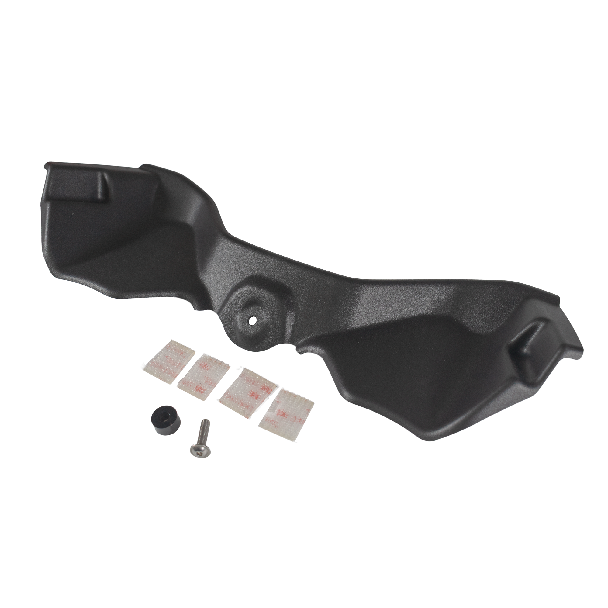 Pyramid Wind Deflector | Matte Black | Yamaha Tracer 7 2025>Current - Pyramid Motorcycle Accessories