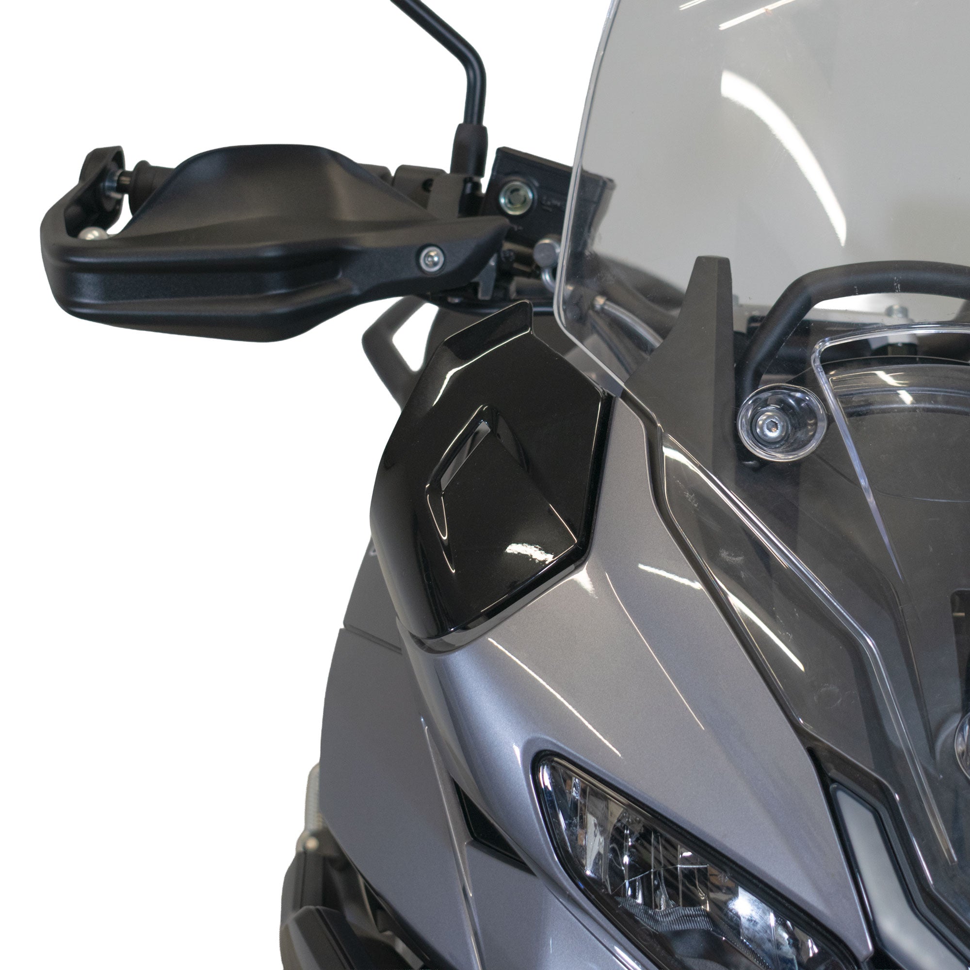 Pyramid Wind Deflectors | Sapphire Black | Triumph Tiger Sport 800 2025>Current - Pyramid Motorcycle Accessories