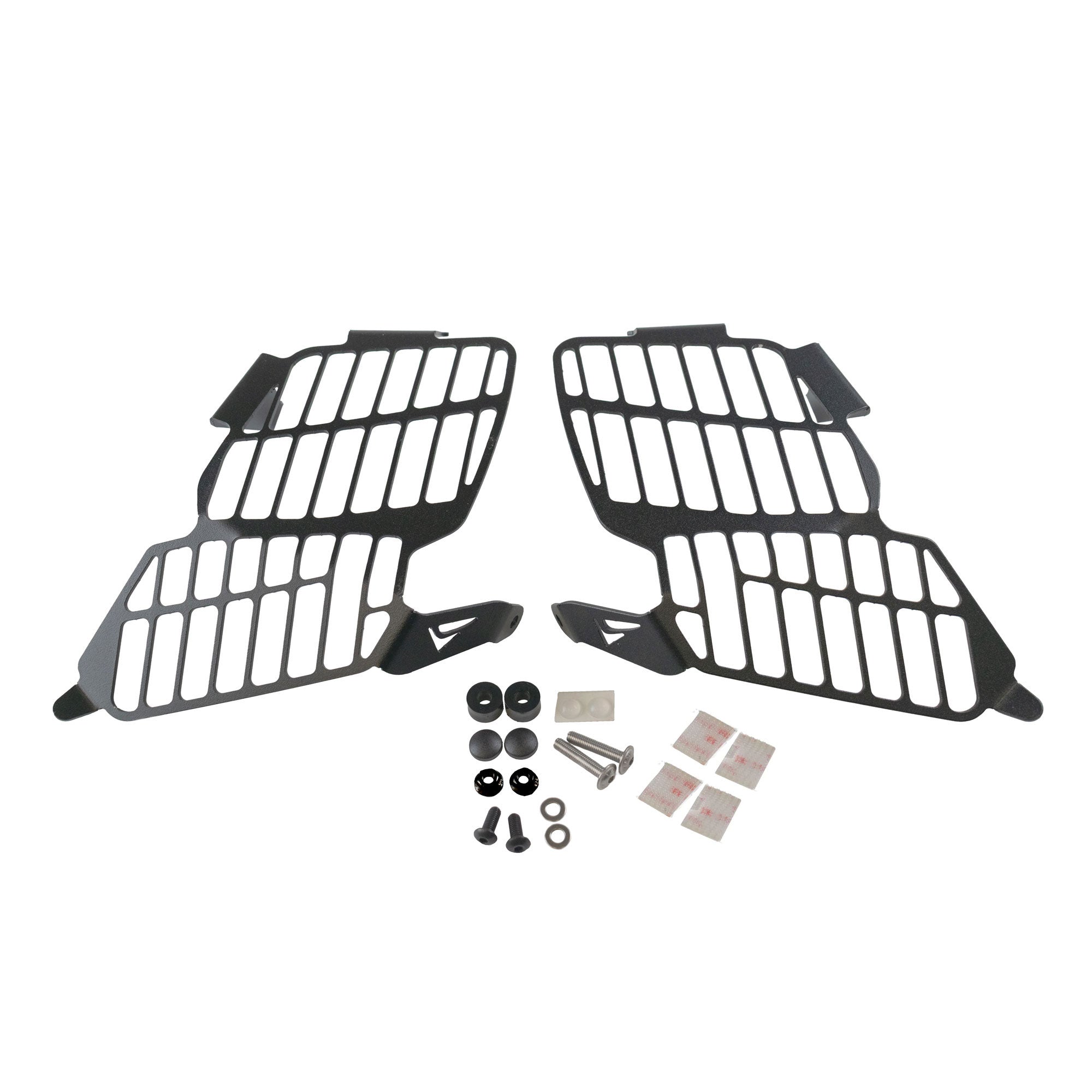 Pyramid Headlight Guards | Matte Black | Yamaha Tracer 9 inc GT 2025>Current - Pyramid Motorcycle Accessories