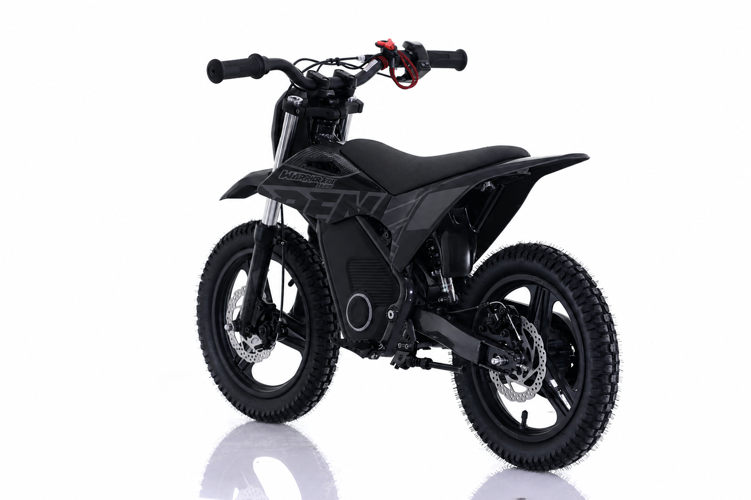 RFN Warrior SX-E500 14-inch Kids Electric MX Bike | Black/Grey