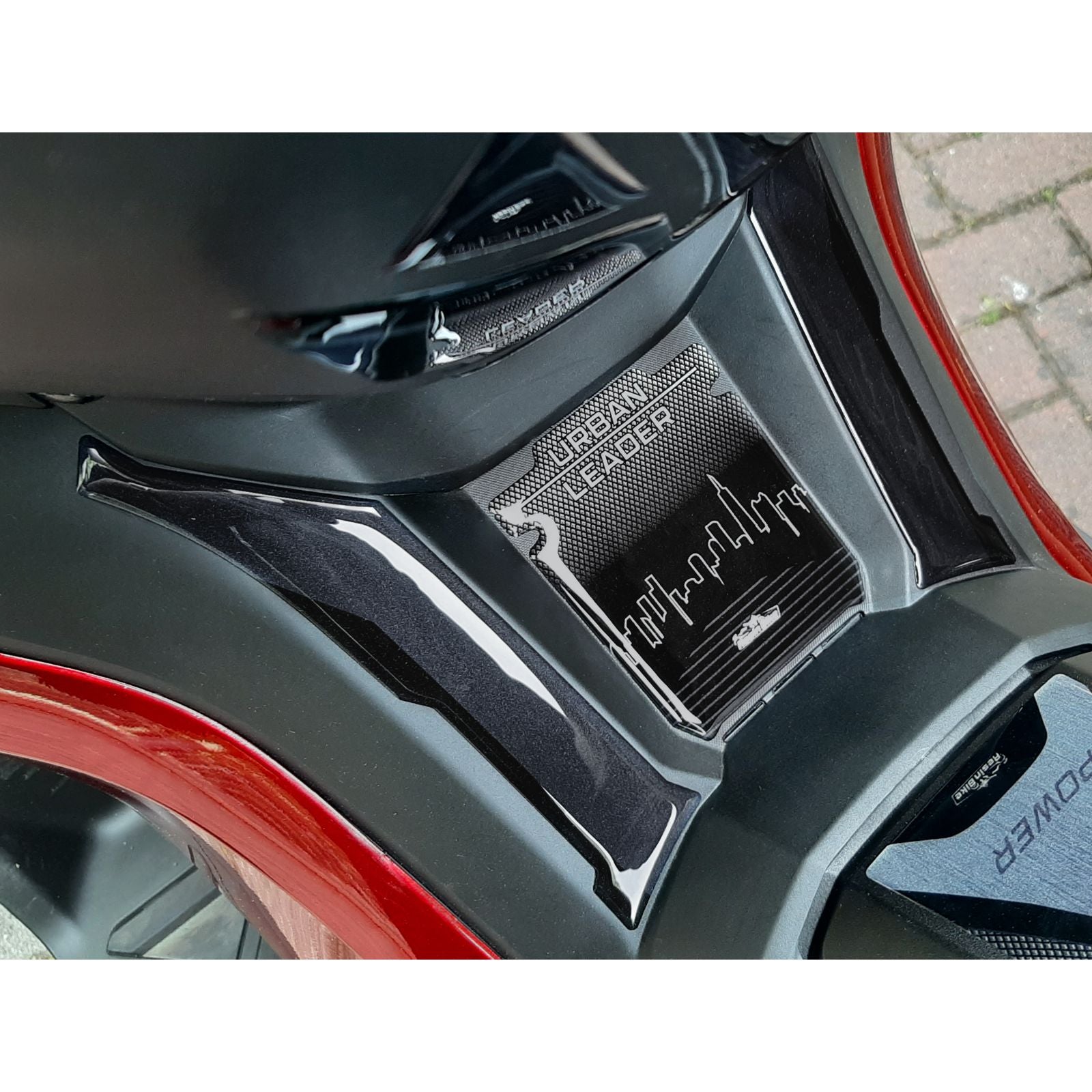 Resin Bike 3D Motorcycle Stickers - Basic Kit | Honda Forza 750 2021>2024 - Pyramid Motorcycle Accessories