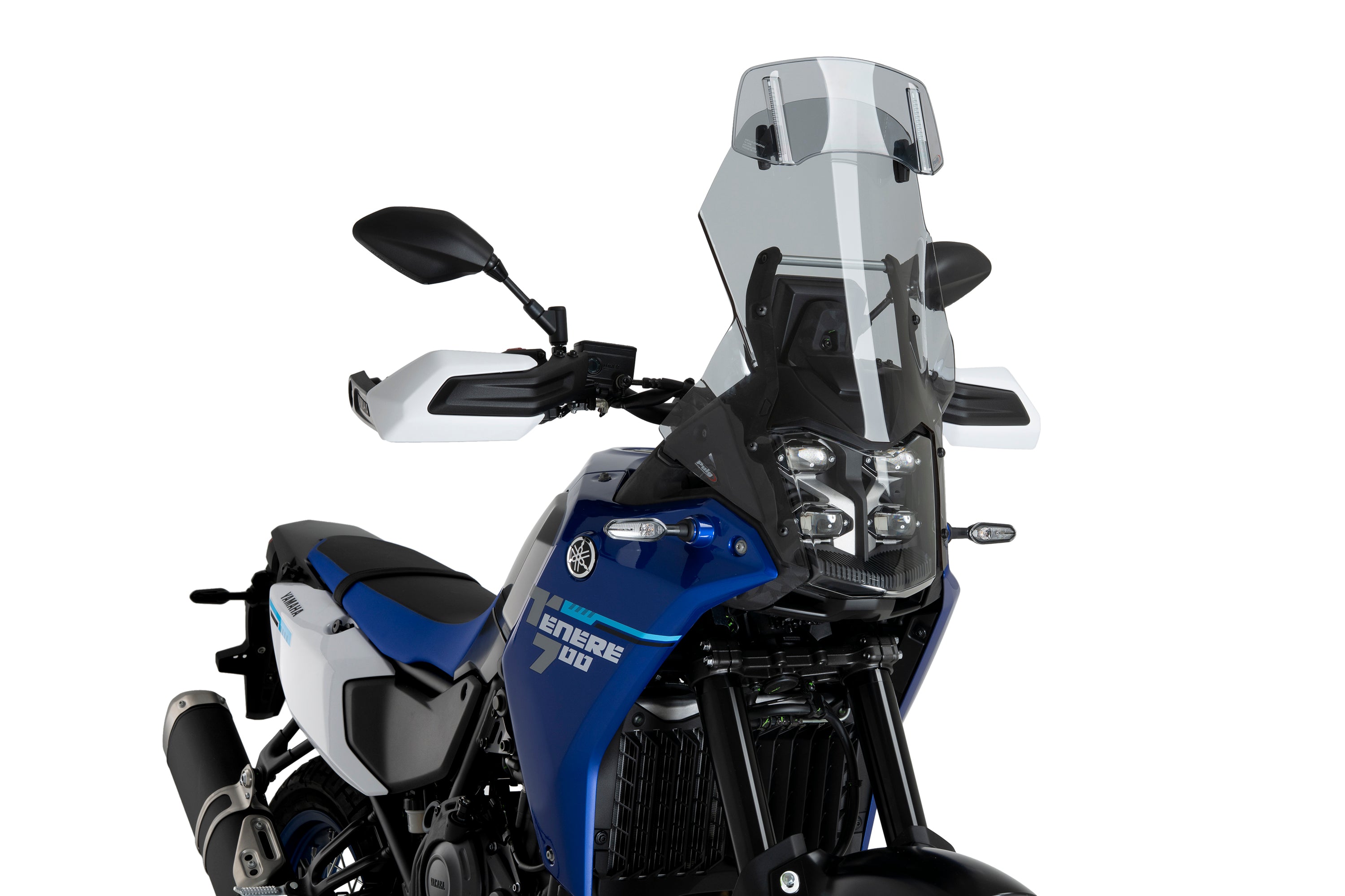 Puig Touring Screen with Visor | Light Smoke | Yamaha Tenere 700 2025>Current - Pyramid Motorcycle Accessories