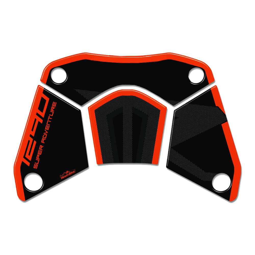 Resin Bike 3D Motorcycle Stickers - Windshield | KTM 1290 Super Adventure R 2017>2020RB-B61988T9 - Pyramid Motorcycle Accessories