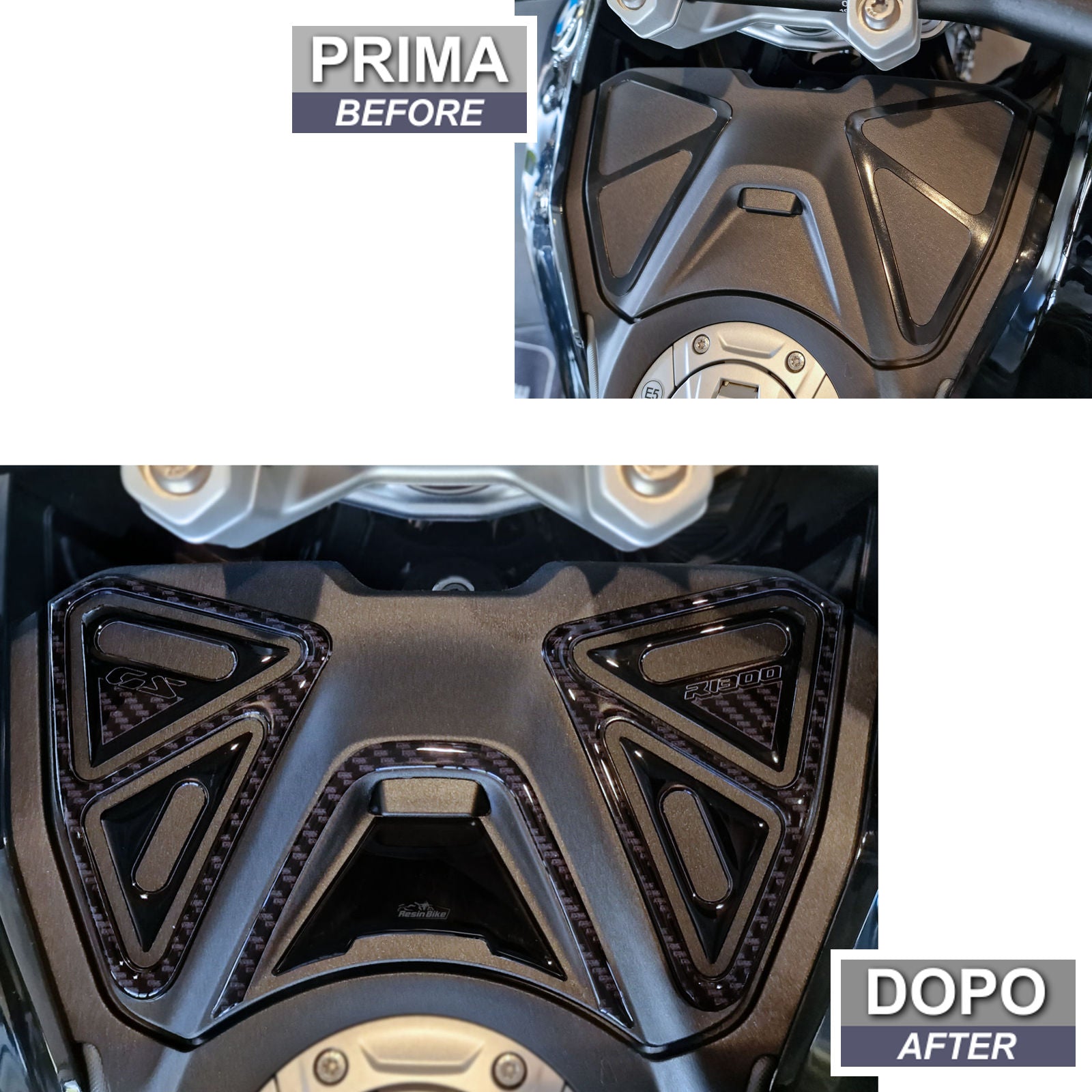Resin Bike 3D Motorcycle Stickers - Key Area | BMW R 1300 GS 2023>2026 RB-1000694700001 - Pyramid Motorcycle Accessories