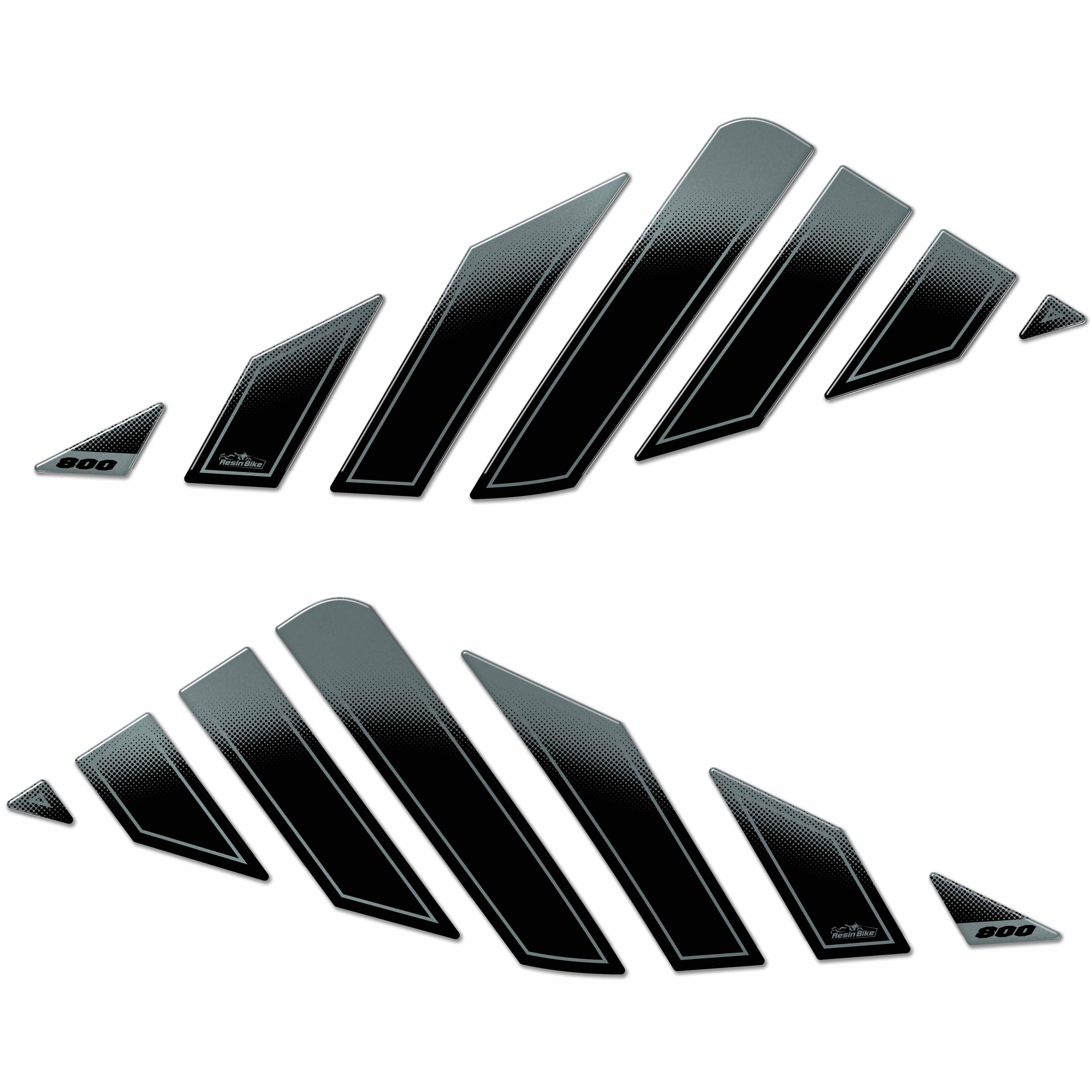 Resin Bike 3D Motorcycle Stickers - Tank Sides | Suzuki V-Strom 800SE 2023>2024 RB-1000695300002 - Pyramid Motorcycle Accessories