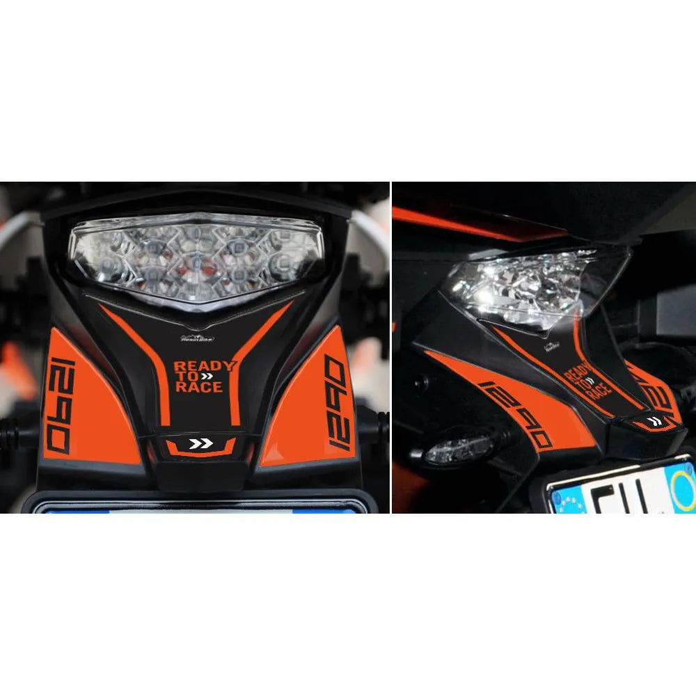 Resin Bike 3D Motorcycle Stickers - Tail Section | KTM 1290 Super Adventure S 2017>2020 - Pyramid Motorcycle Accessories