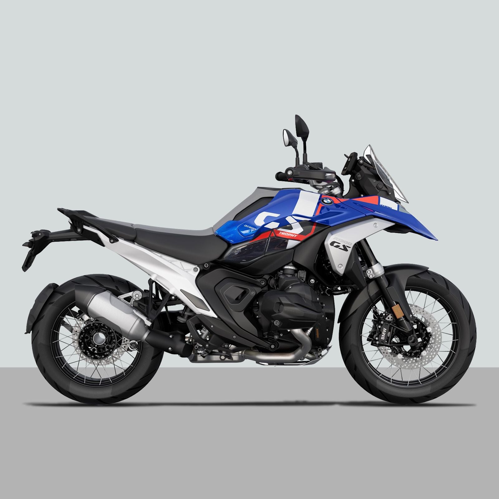 Resin Bike 3D Motorcycle Stickers - Basic Kit | BMW R 1300 GS Trophy 2023>2026 - Pyramid Motorcycle Accessories