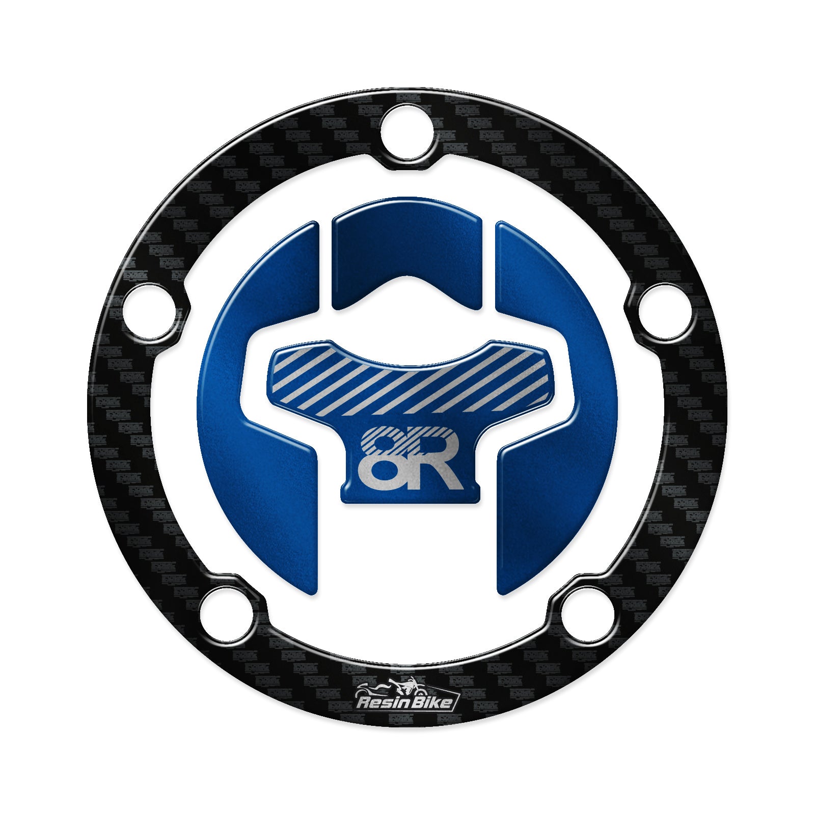 Resin Bike 3D Motorcycle Stickers - Fuel Cap | Suzuki GSX-8R 2024>2026 - Pyramid Motorcycle Accessories