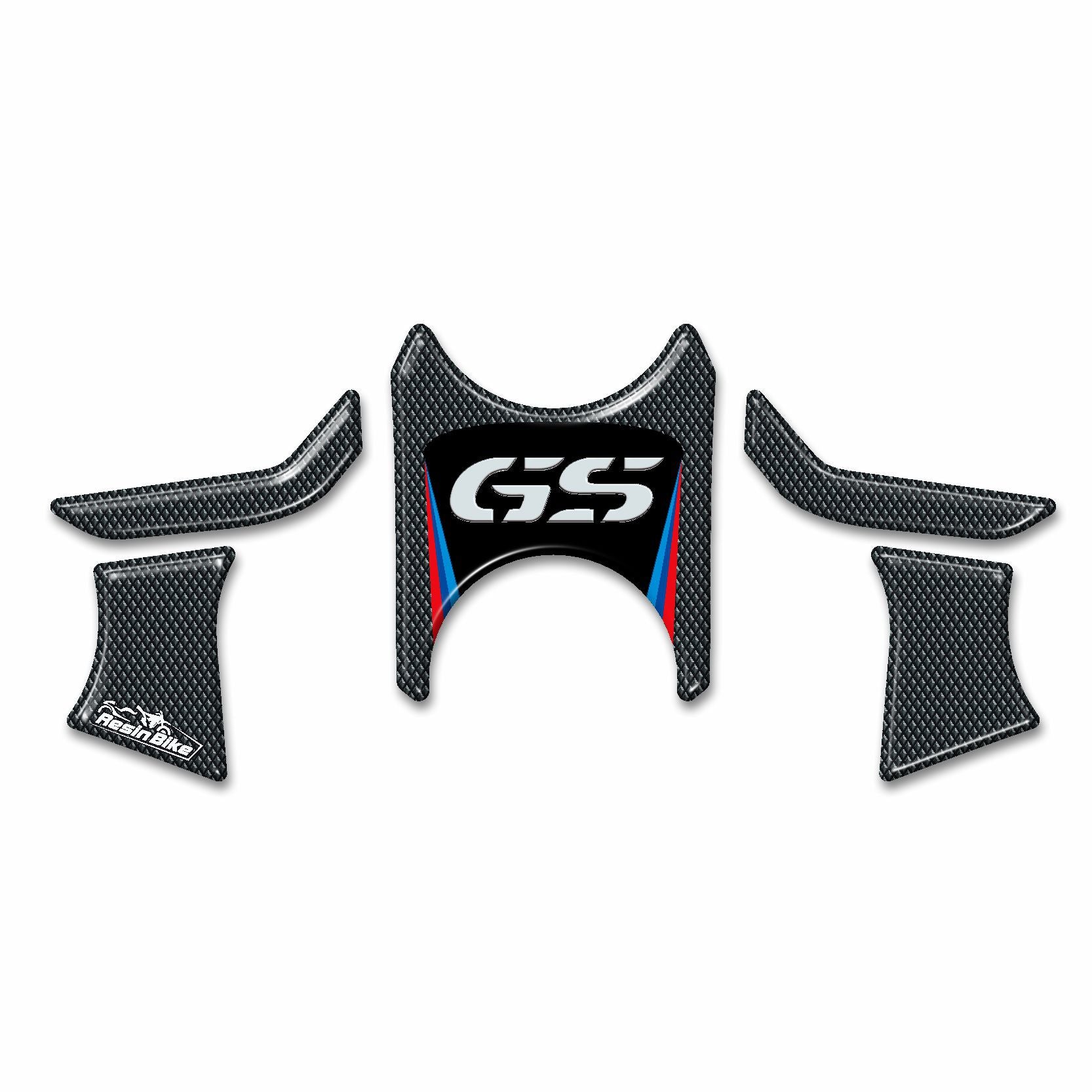Resin Bike 3D Motorcycle Stickers - Swingarm | BMW R 1200 GS 2008>2012 - Pyramid Motorcycle Accessories