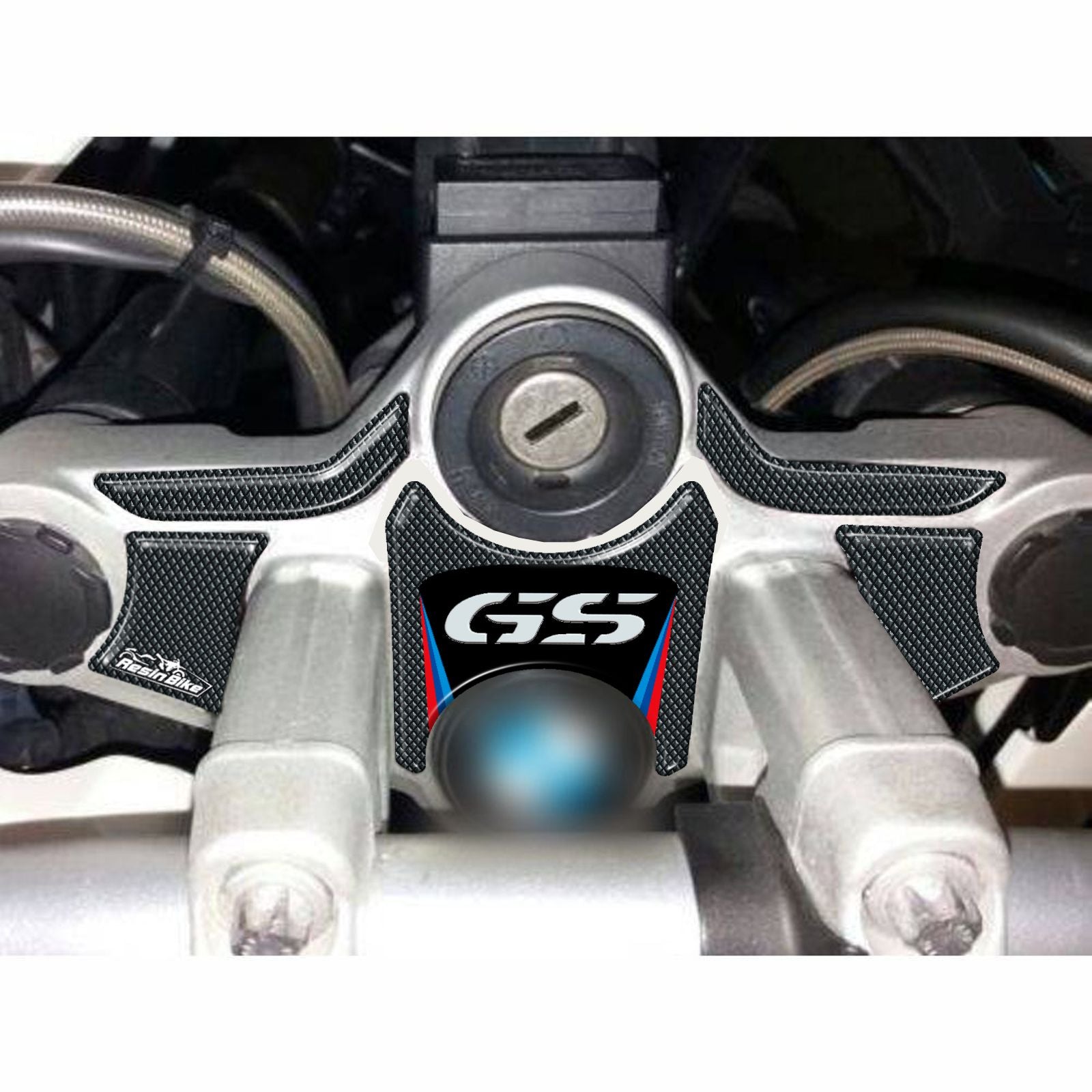 Resin Bike 3D Motorcycle Stickers - Swingarm | BMW R 1200 GS 2008>2012 - Pyramid Motorcycle Accessories