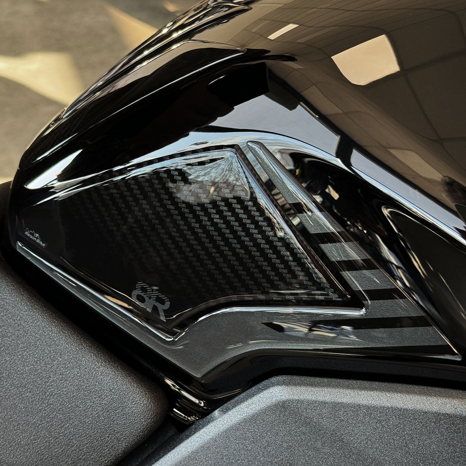 Resin Bike 3D Motorcycle Stickers - Tank Sides | Suzuki GSX-8R 2024>2025 - Pyramid Motorcycle Accessories