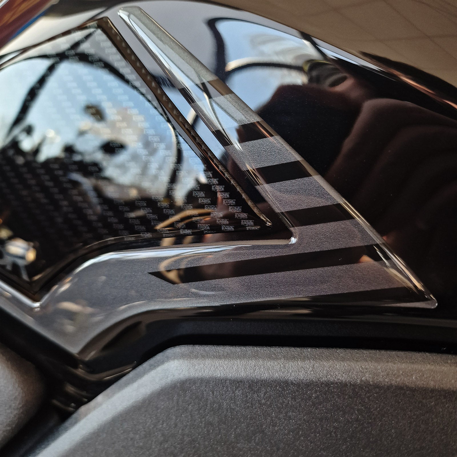 Resin Bike 3D Motorcycle Stickers - Tank Sides | Suzuki GSX-8R 2024>2025 - Pyramid Motorcycle Accessories