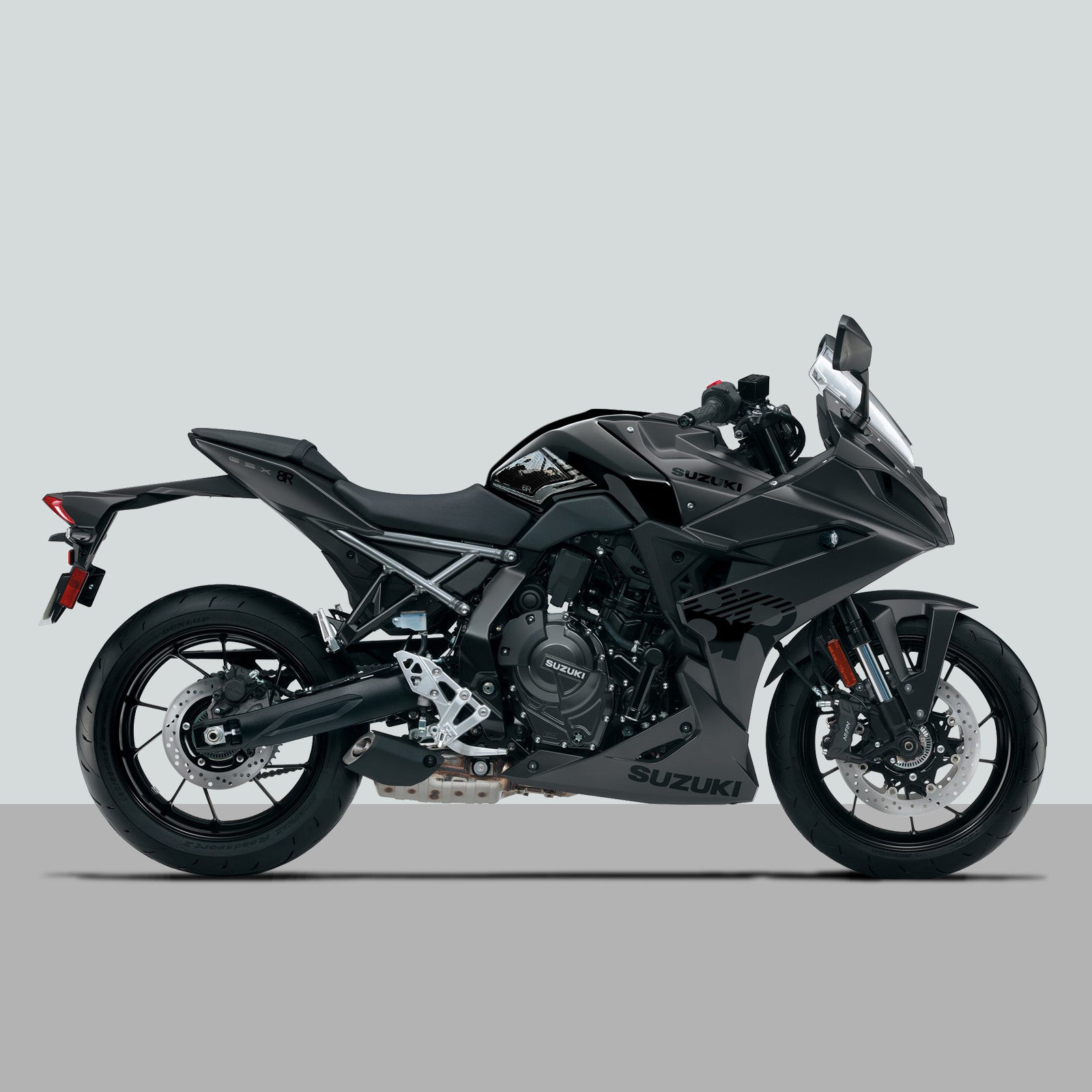 Resin Bike 3D Motorcycle Stickers - Basic Kit | Suzuki GSX-8R 2024>2026 Carbon Look - Pyramid Motorcycle Accessories