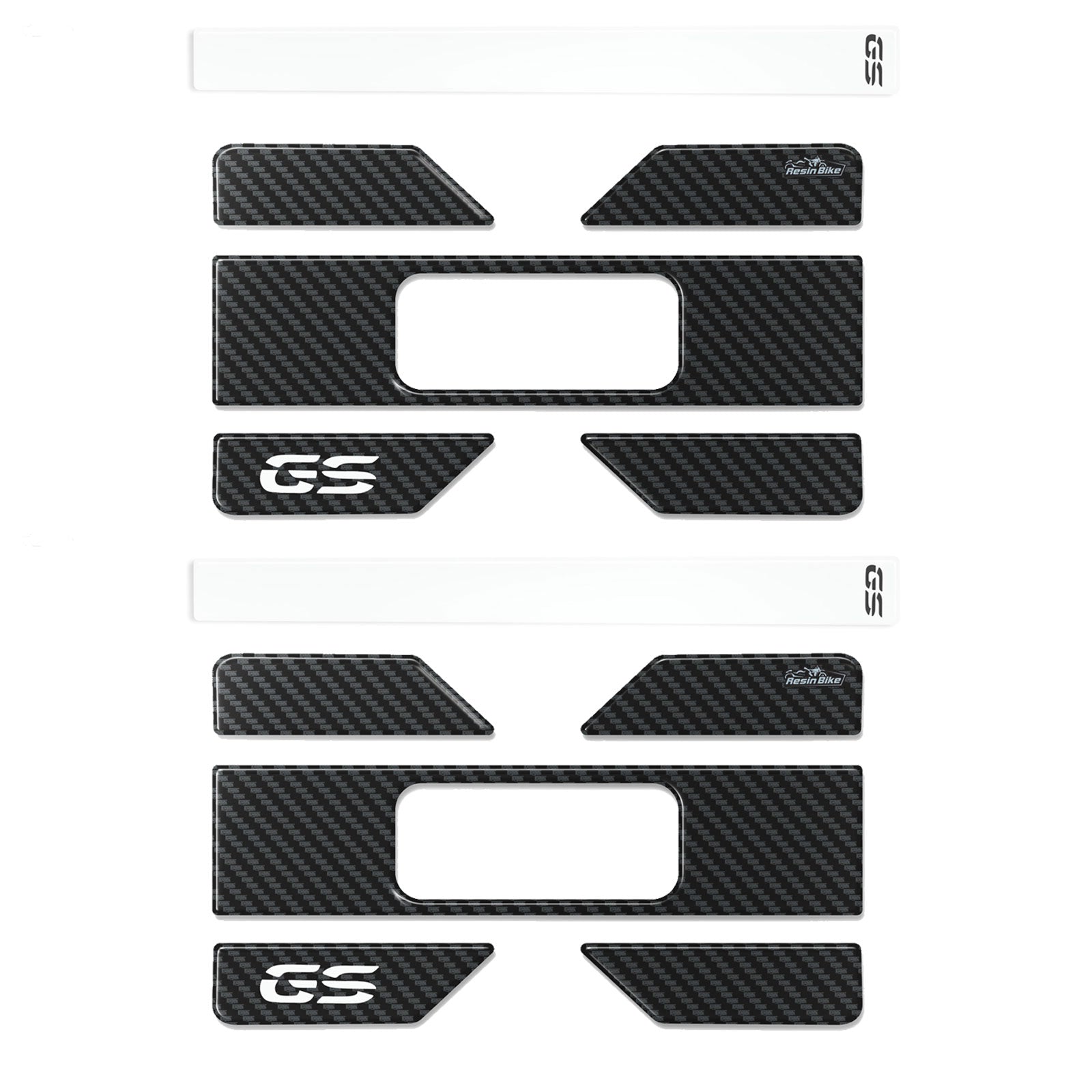Resin Bike 3D Motorcycle Stickers - Basic Kit | BMW R 1250 GS 2021>2024 - Pyramid Motorcycle Accessories