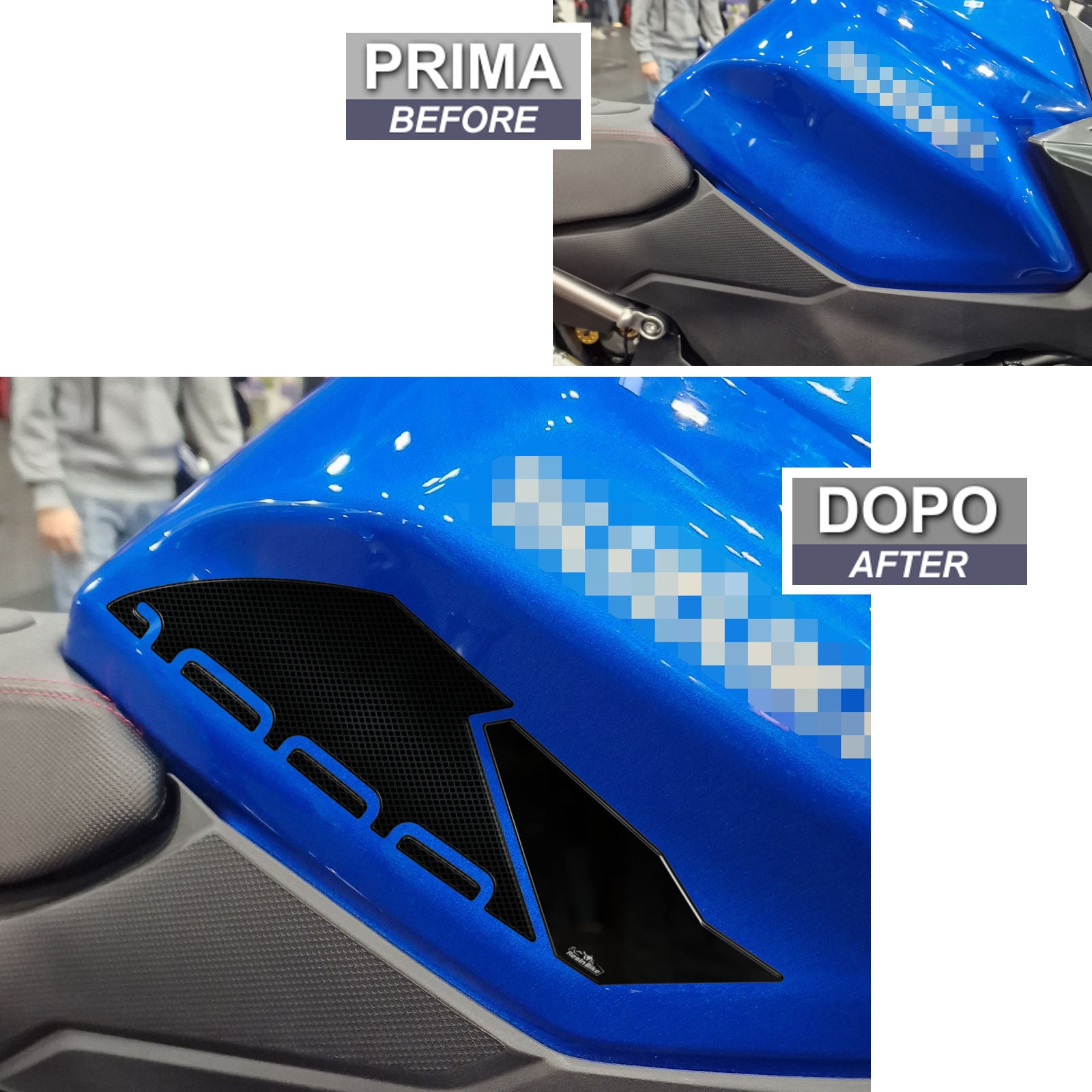 Resin Bike 3D Motorcycle Stickers - Tank Sides | Suzuki GSX-S1000 GX 2024>2026 - Pyramid Motorcycle Accessories