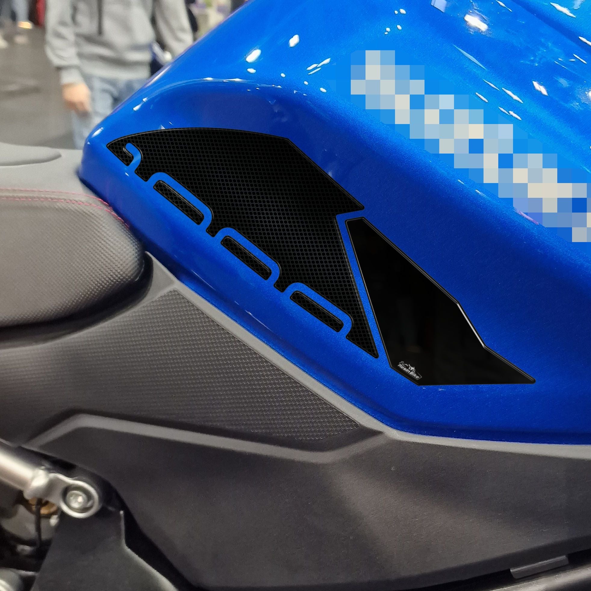 Resin Bike 3D Motorcycle Stickers - Basic Kit | Suzuki GSX-S1000 GX 2024>2025 - Pyramid Motorcycle Accessories