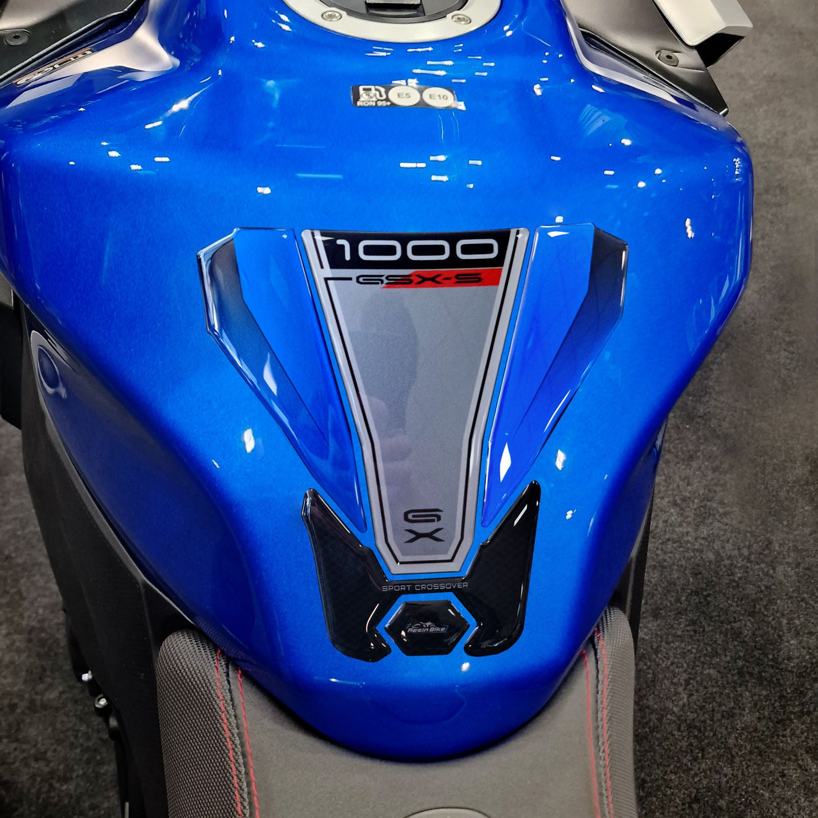 Resin Bike 3D Motorcycle Stickers - Full Kit | Suzuki GSX-S1000 GX 2024>2025 - Pyramid Motorcycle Accessories