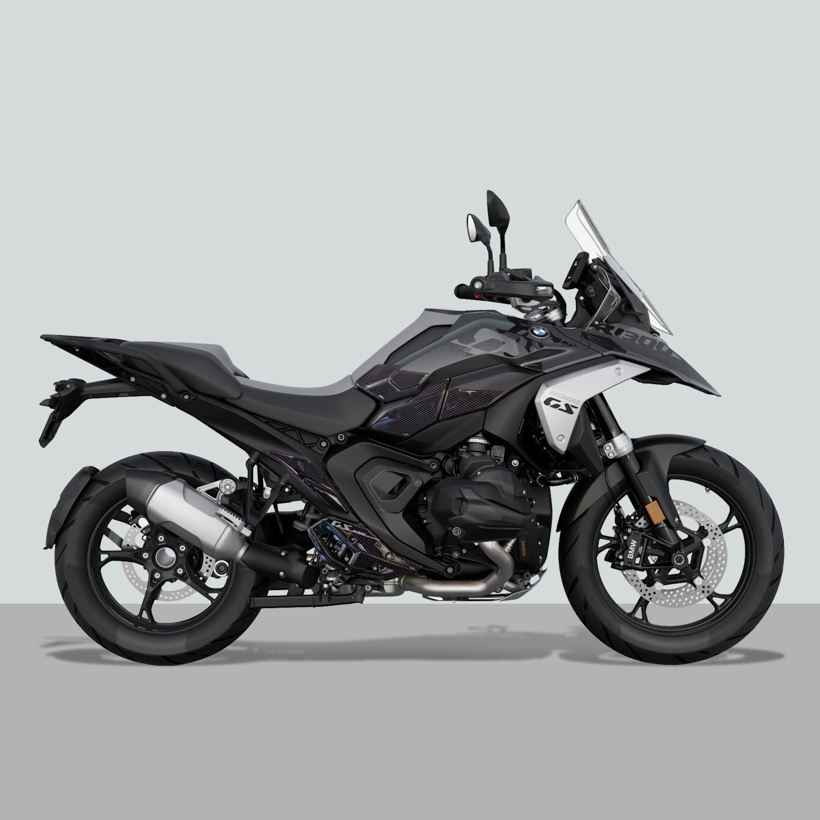 Resin Bike 3D Motorcycle Stickers - Full Kit | BMW R 1300 GS 2023>2026 RB-1000700500007 - Pyramid Motorcycle Accessories