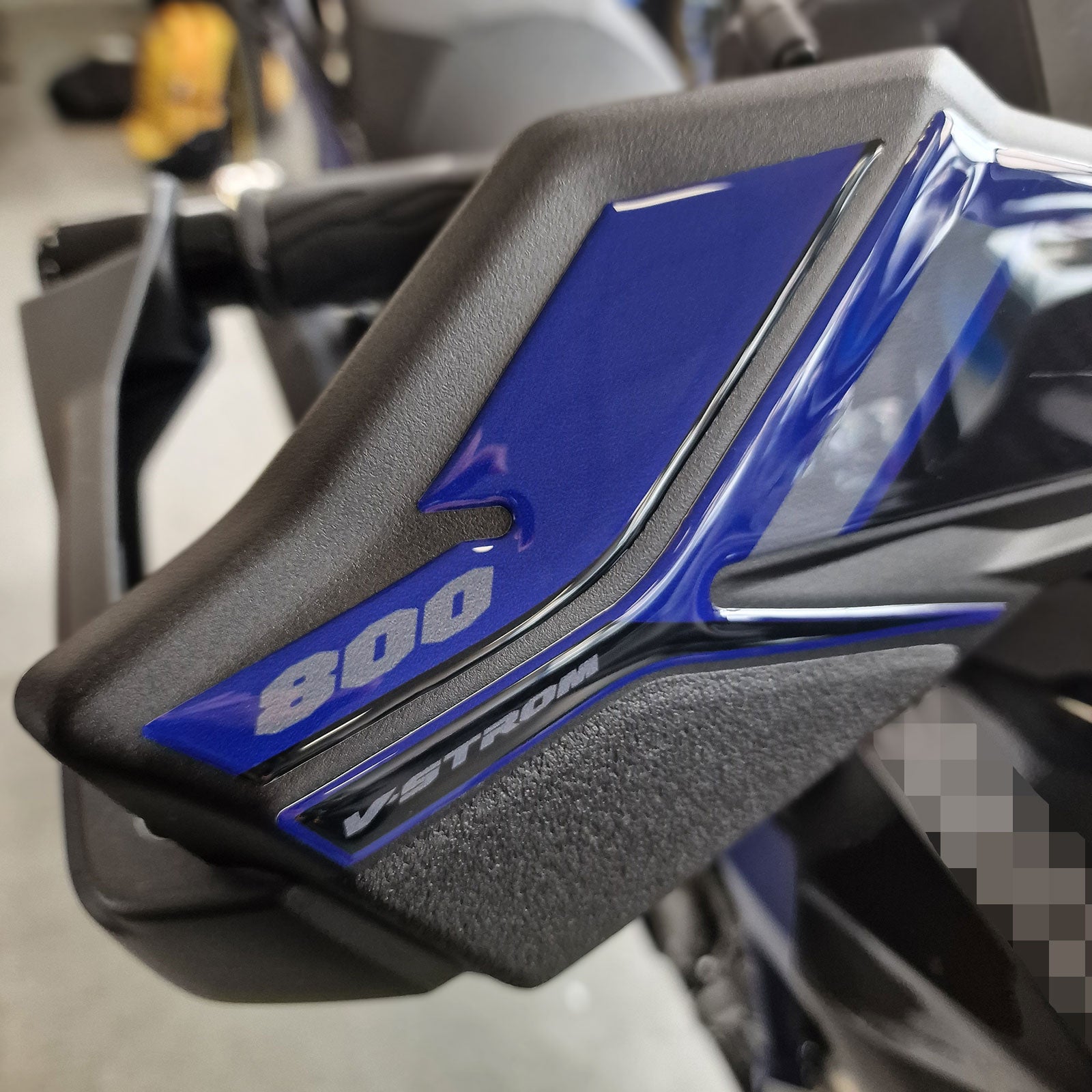 Resin Bike 3D Motorcycle Stickers - Handguards | Suzuki V-Strom 800DE 2023>2024 RB-1000702300001 - Pyramid Motorcycle Accessories