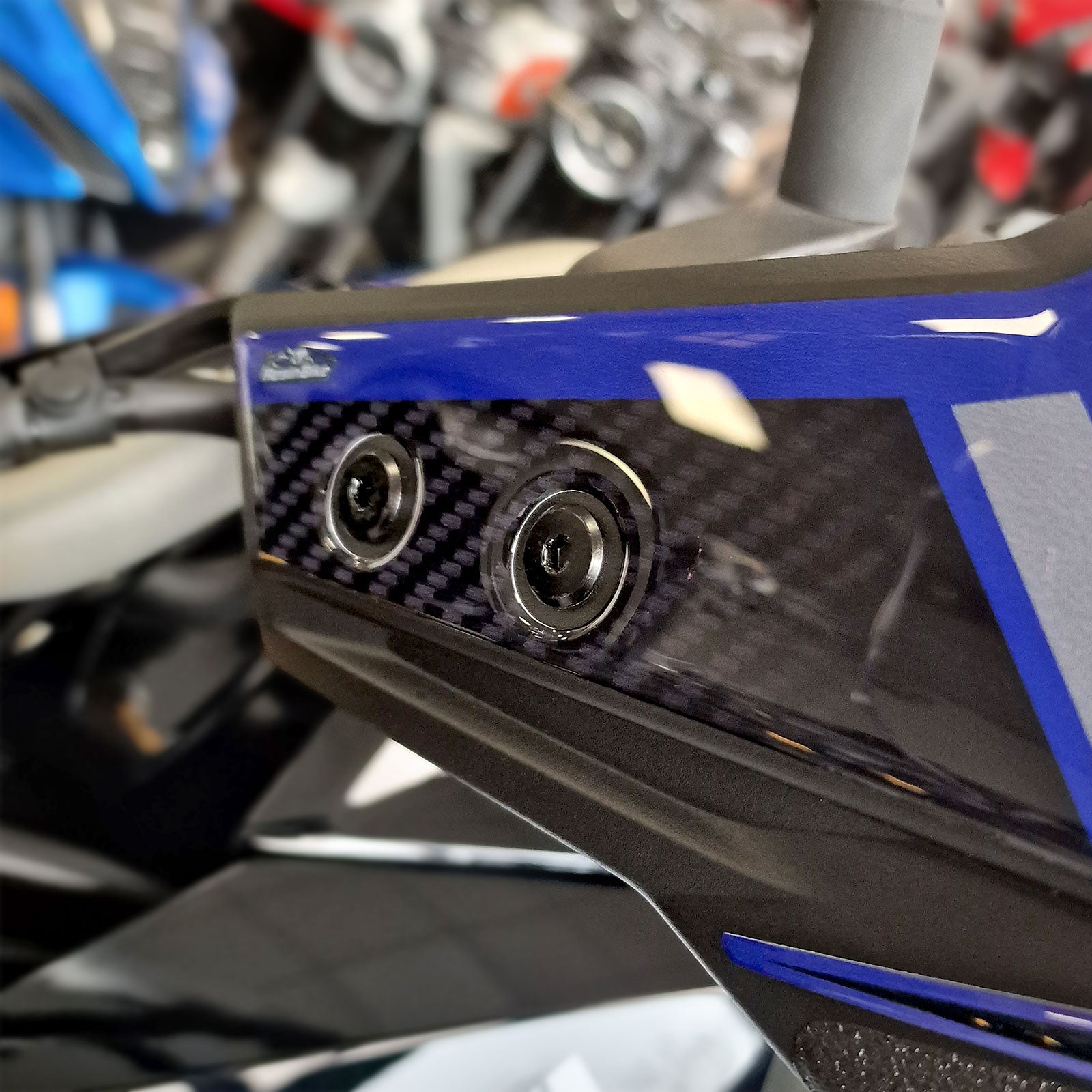 Resin Bike 3D Motorcycle Stickers - Handguards | Suzuki V-Strom 800DE 2023>2024 RB-1000702300001 - Pyramid Motorcycle Accessories