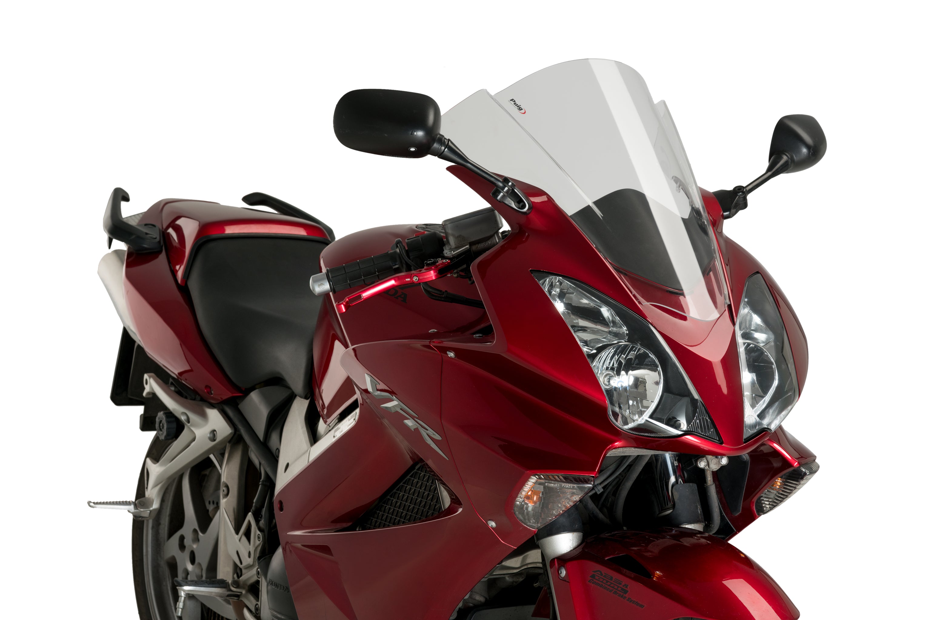 Puig Racing Screen | Light Smoke | Honda VFR 800 V-Tec 2002>2013 - Pyramid Motorcycle Accessories