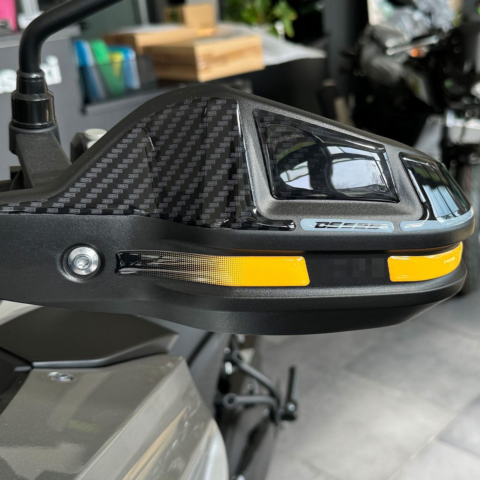 Resin Bike 3D Motorcycle Stickers - Handguards | Voge DS525X 2023>2025 RB-1000704900001 - Pyramid Motorcycle Accessories