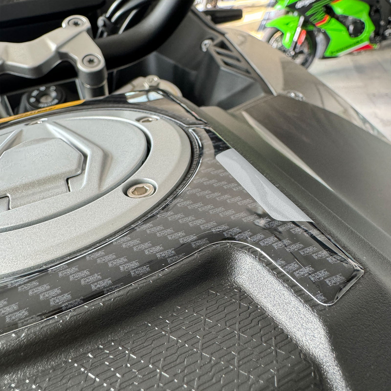 Resin Bike 3D Motorcycle Stickers - Tank Pad | Voge DS525X 2023>2025 RB-1000704400006 - Pyramid Motorcycle Accessories