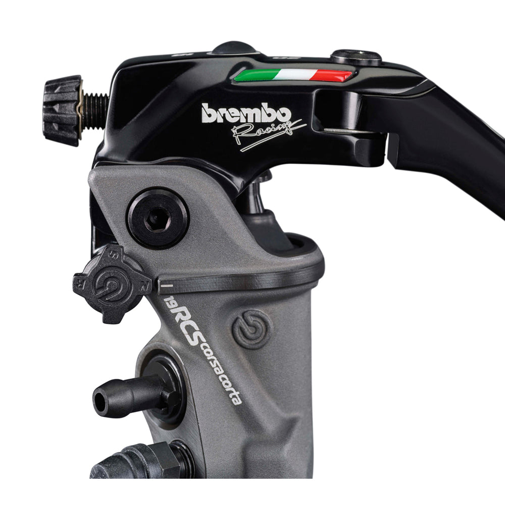 CNC Racing Radial Brake Master Cylinder Brembo 19RCS Corsa Corta Fold-up Lever 18-20 Ratio - Shop name