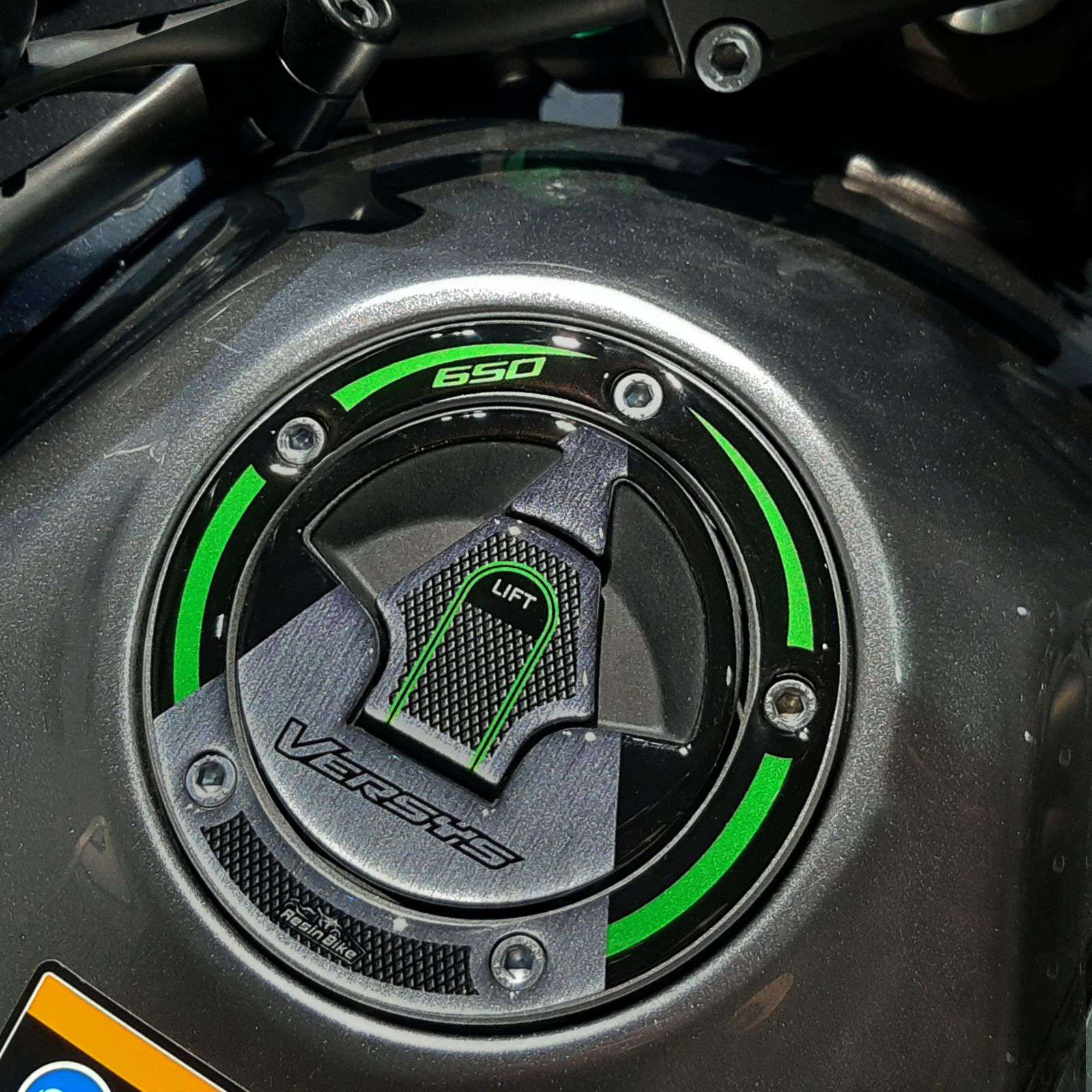 Resin Bike 3D Motorcycle Stickers - Full Kit | Kawasaki Versys 650 2017>2021 RB-1000705900000 - Pyramid Motorcycle Accessories