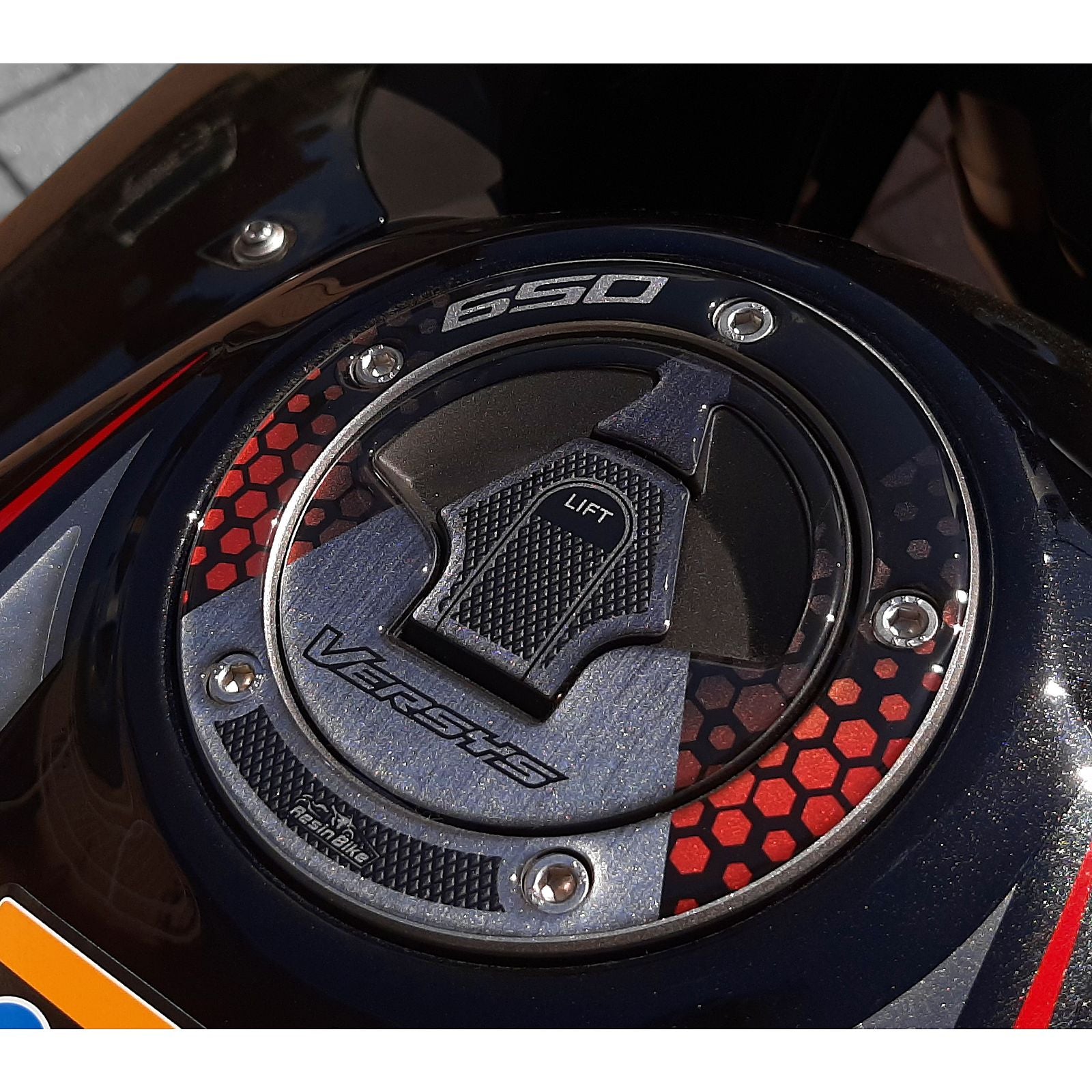 Resin Bike 3D Motorcycle Stickers - Full Kit | Kawasaki Versys 650 2017>2021 RB-1000706100003 - Pyramid Motorcycle Accessories