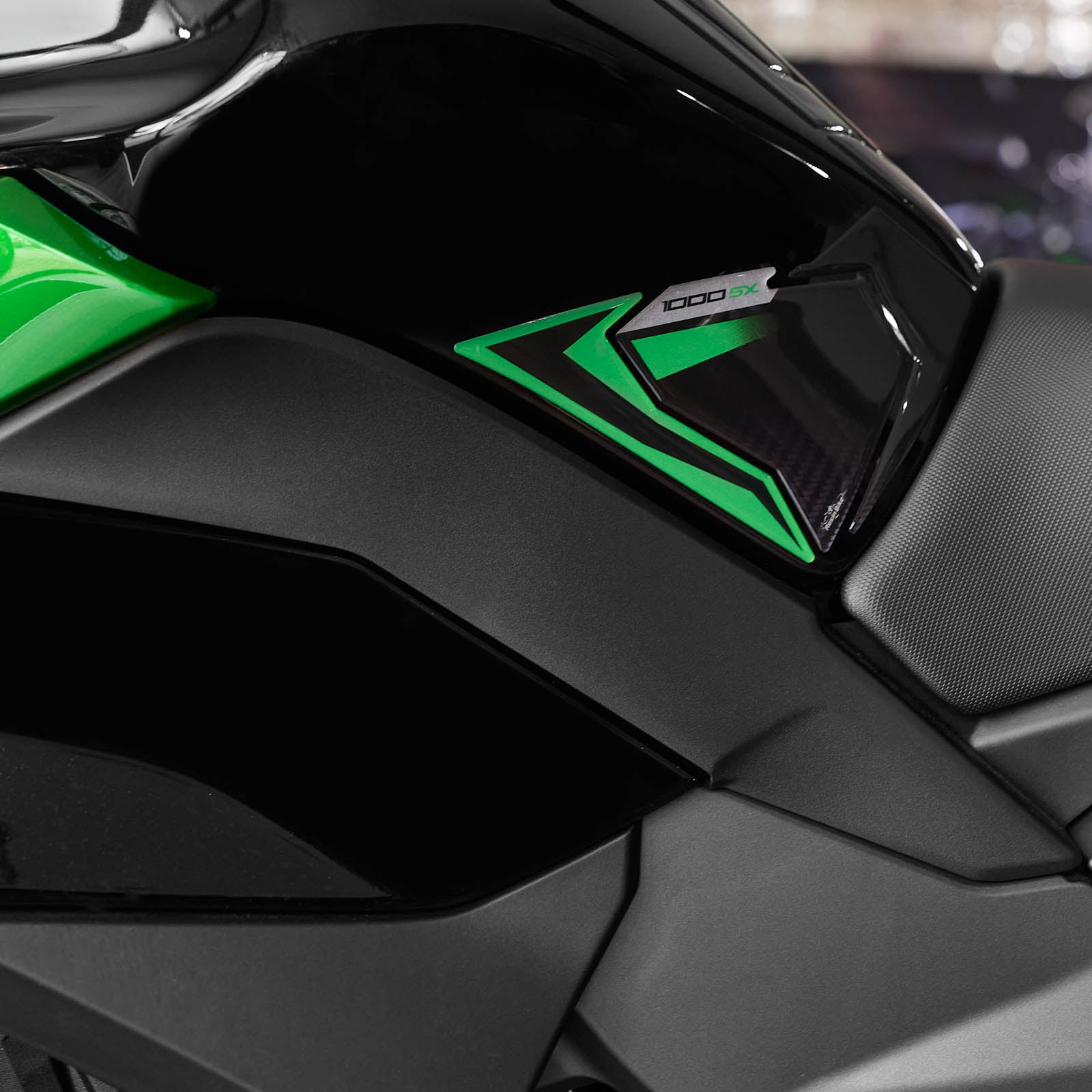 Resin Bike 3D Motorcycle Stickers - Full Kit | Kawasaki Ninja 1000 SX / SX SE / Tourer 2021>2024 RB-1000707100002 - Pyramid Motorcycle Accessories